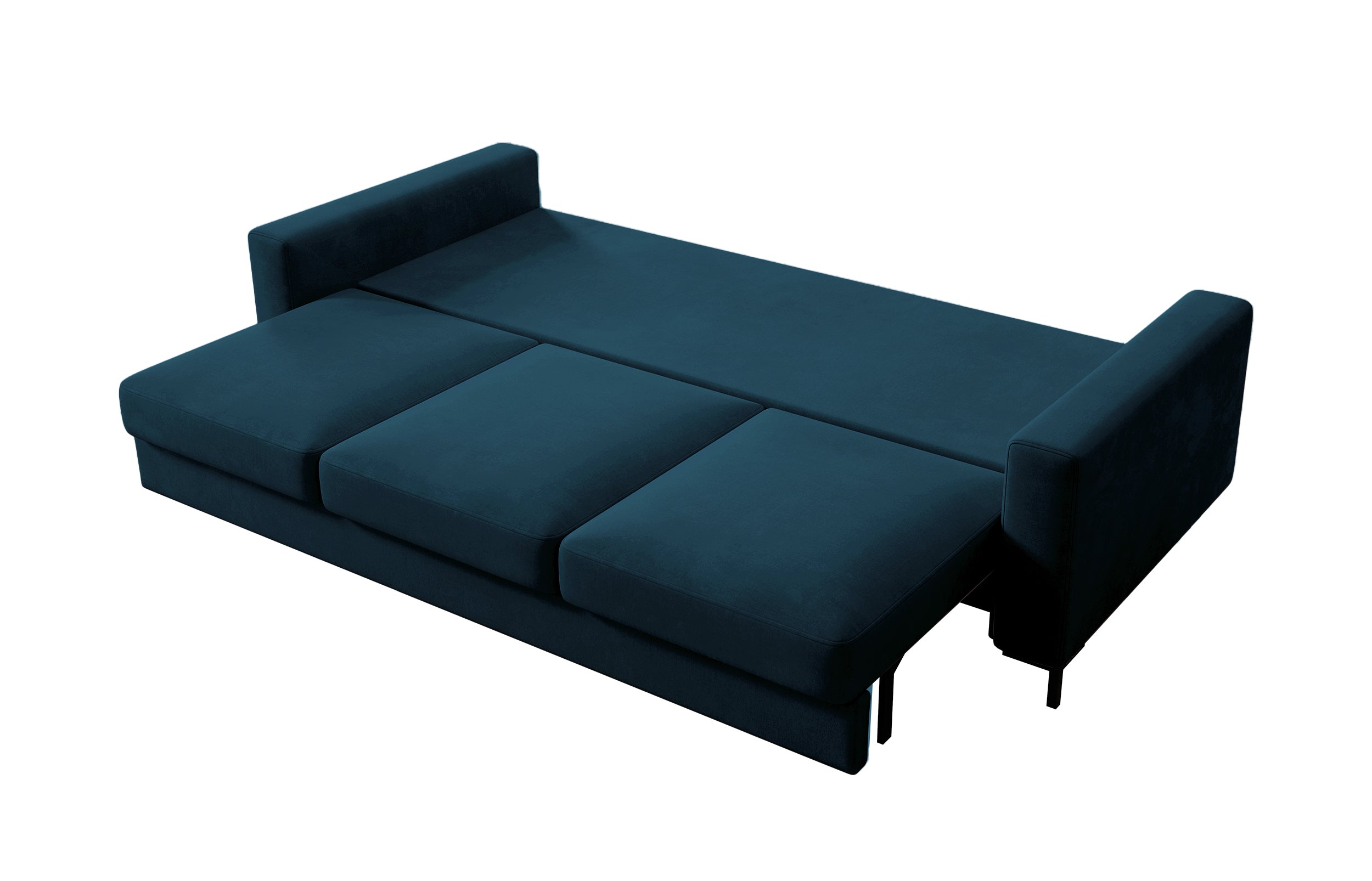 selsey-mokpeo-dreisitziges-ausklappbares-sofa-mit-stauraum-dunkelblauer-samtvelo image 8