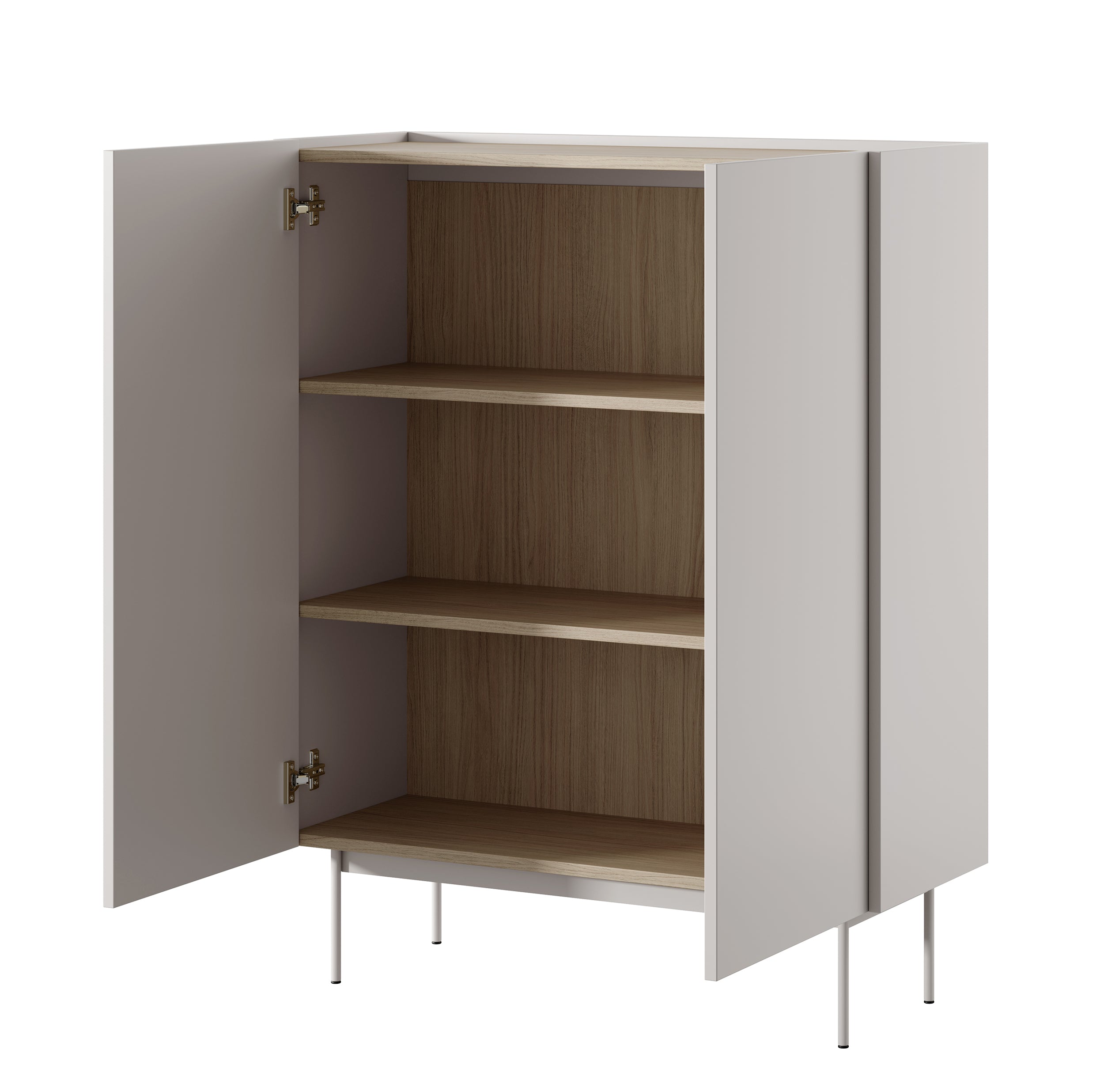 selsey-color-hohe-kommode-97-cm-zweit-rig-kaschmir-eiche-linea image 5