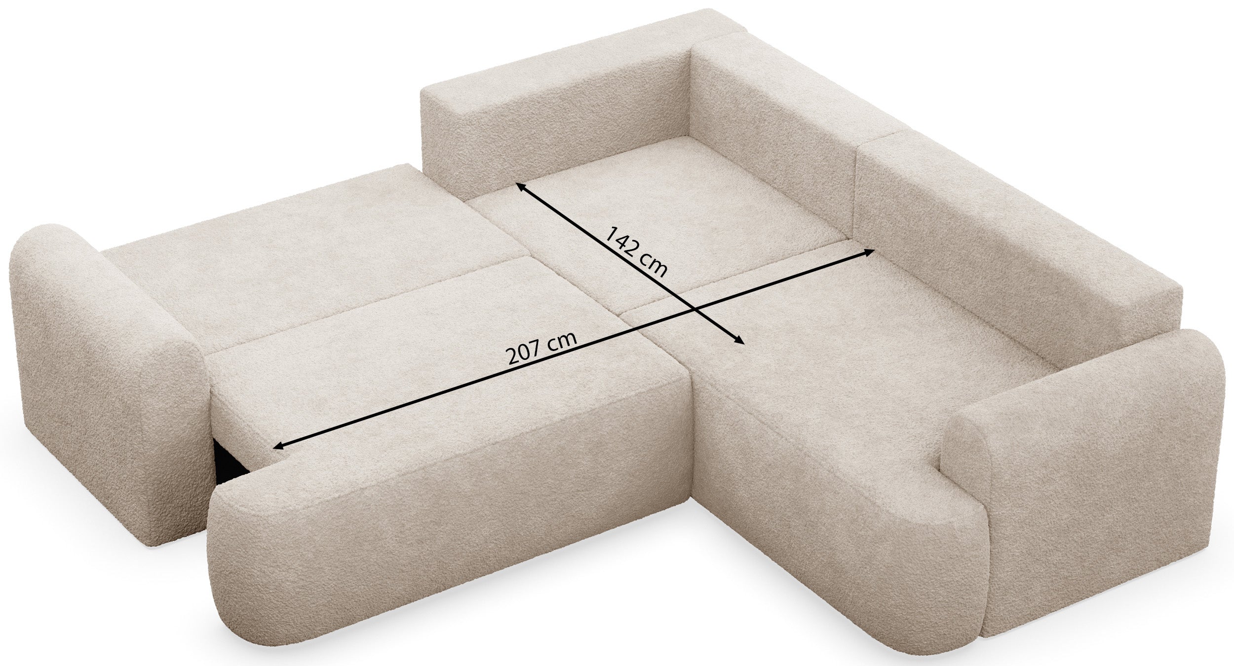 selsey-ovo-ecksofa-l-form-mit-schlaffunktion-universell-hellbeige-samt-pflegelei image 7