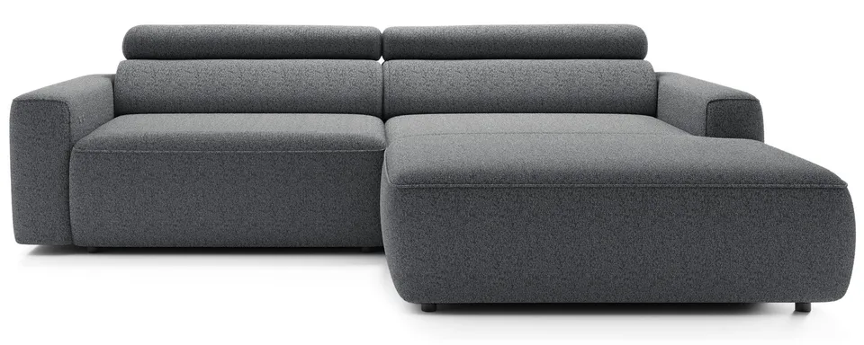 selsey-fando-ecksofa-mit-elektrischem-auszug-l-f-rmig-rechtsseitig-grau-geflecht image 1