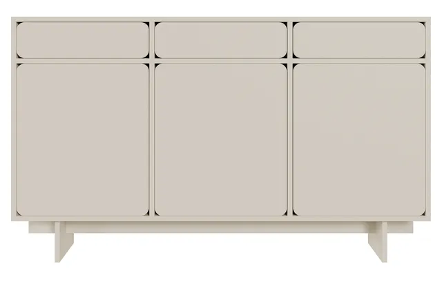 selsey-wuwu-dreht-r-kommode-150-cm-mit-drei-schubladen-grau-beige image 1