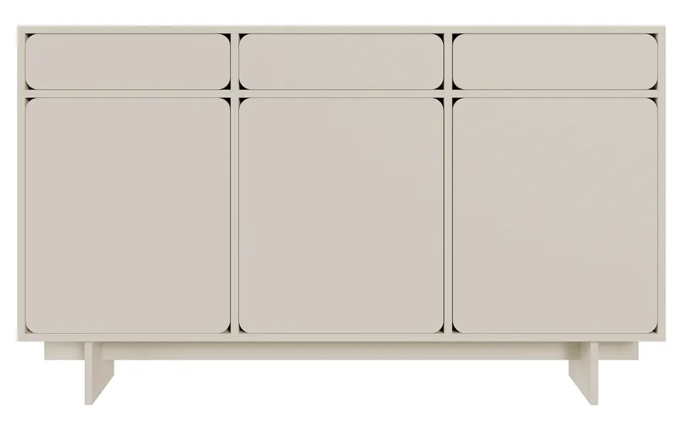 selsey-wuwu-dreht-r-kommode-150-cm-mit-drei-schubladen-grau-beige image 1