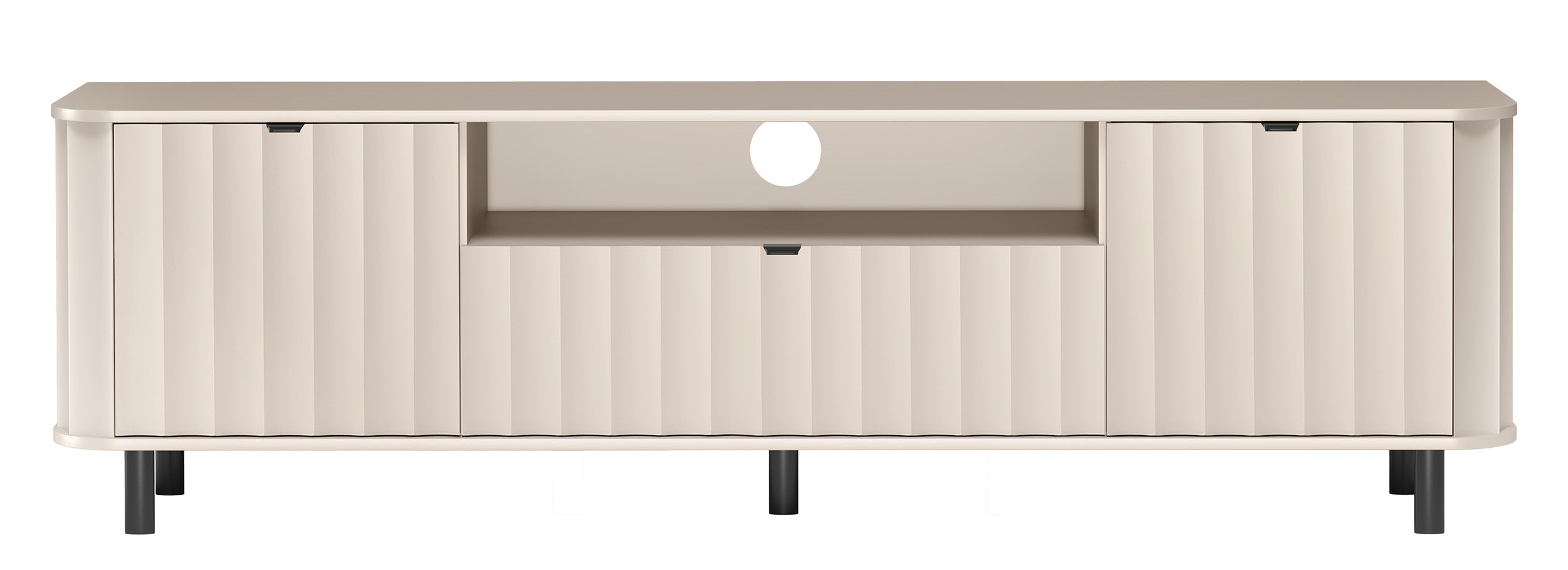 selsey-novado-tv-schrank-196-cm-kaschmir-mit-2-t-ren-schublade-und-fach-schwarze image 4