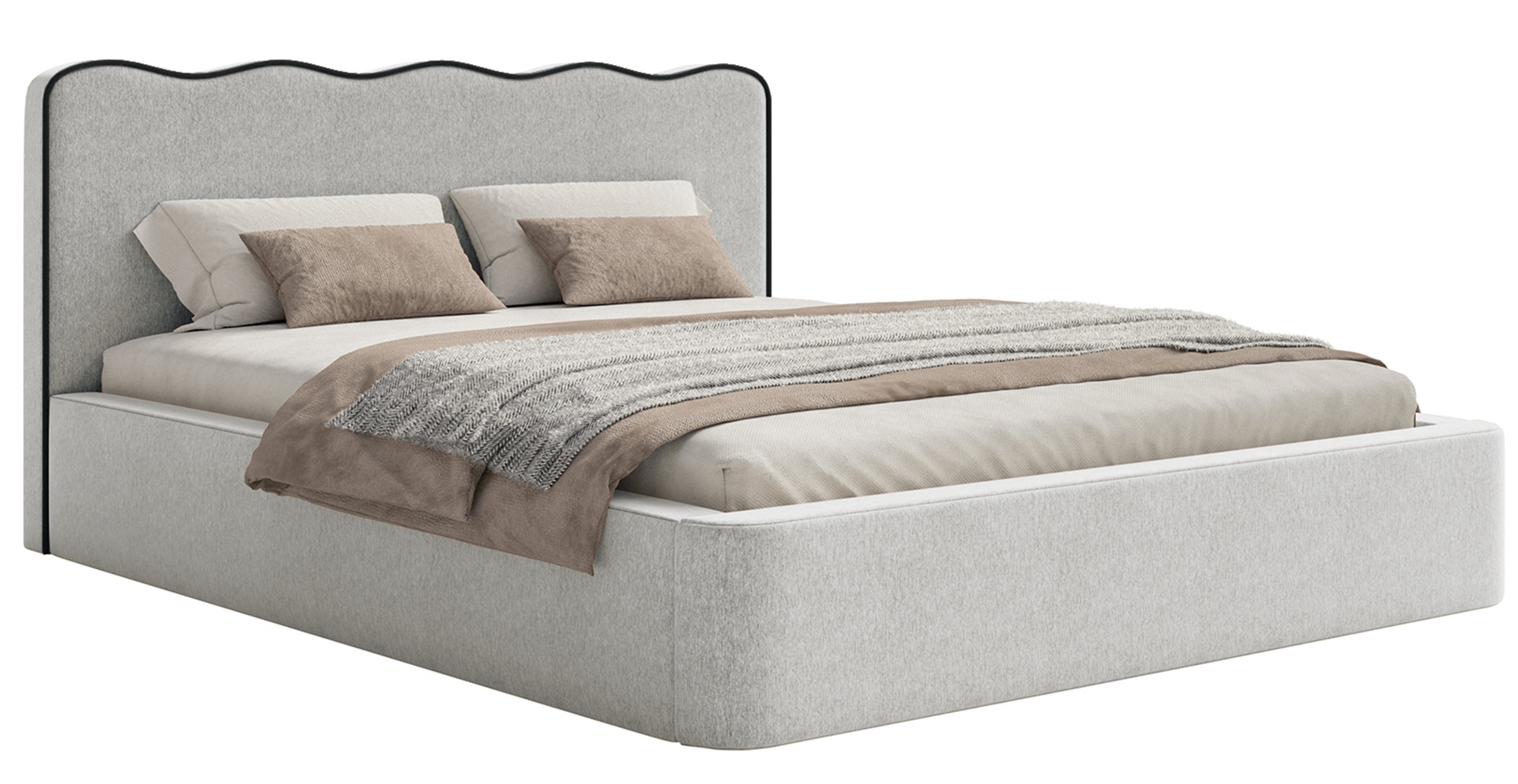 selsey-duney-polsterbett-160x200-cm-mit-stauraum-hellgrau-flechtmuster image 2