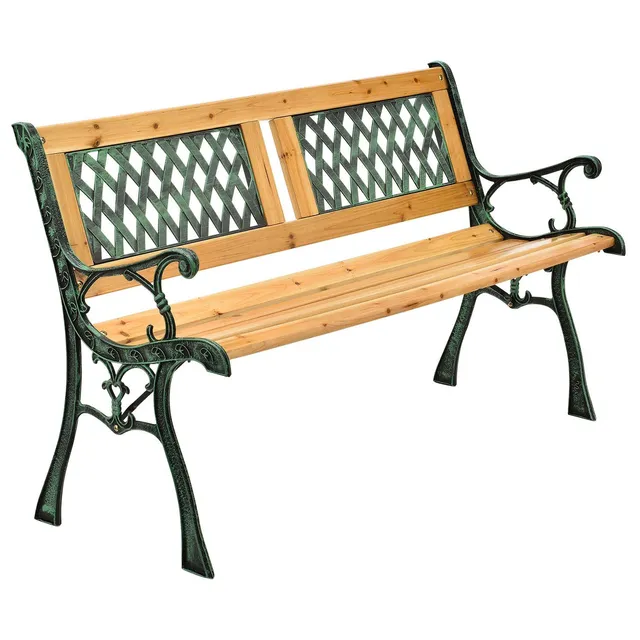 juskys-gartenbank-sanremo-vintage-122-cm-holz-gusseisen image 1