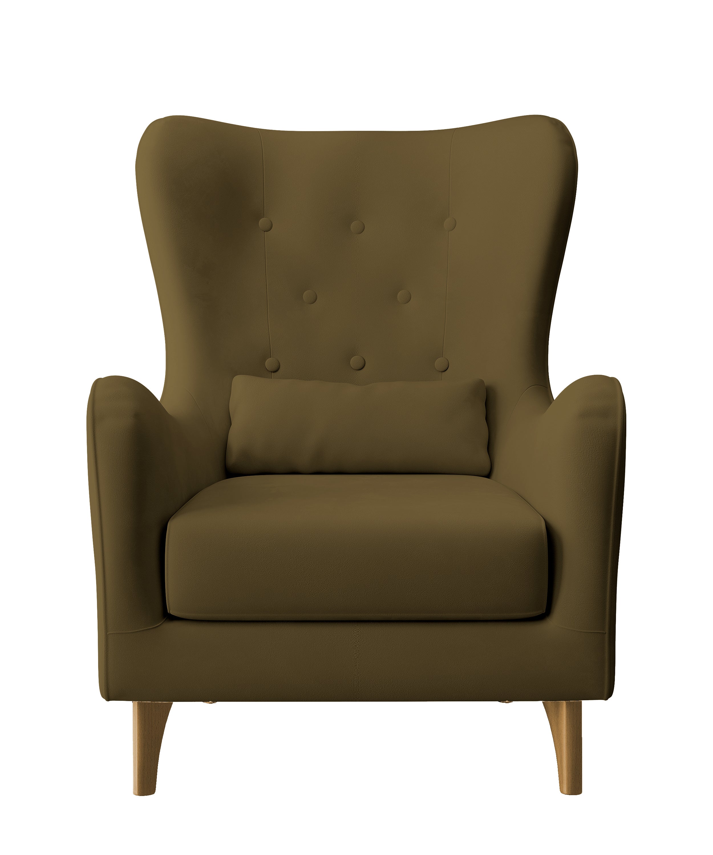 selsey-calmino-ohrensessel-olivgr-n-wasserabweisender-samt-buchenholzbeine image 3