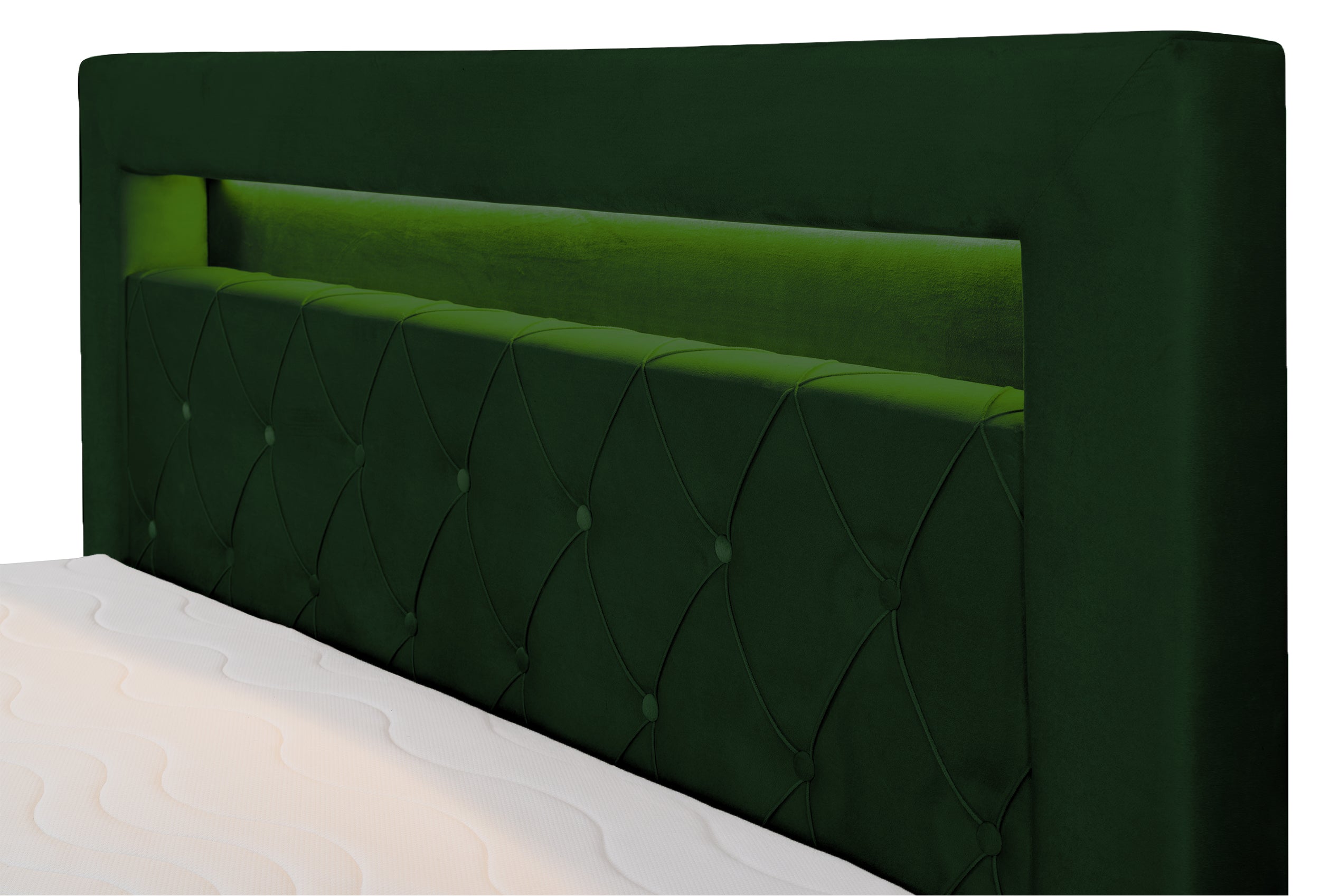 selsey-goldess-kontinentalbett-140x200-cm-mit-stauraum-und-led-samt-flaschengr-n image 4