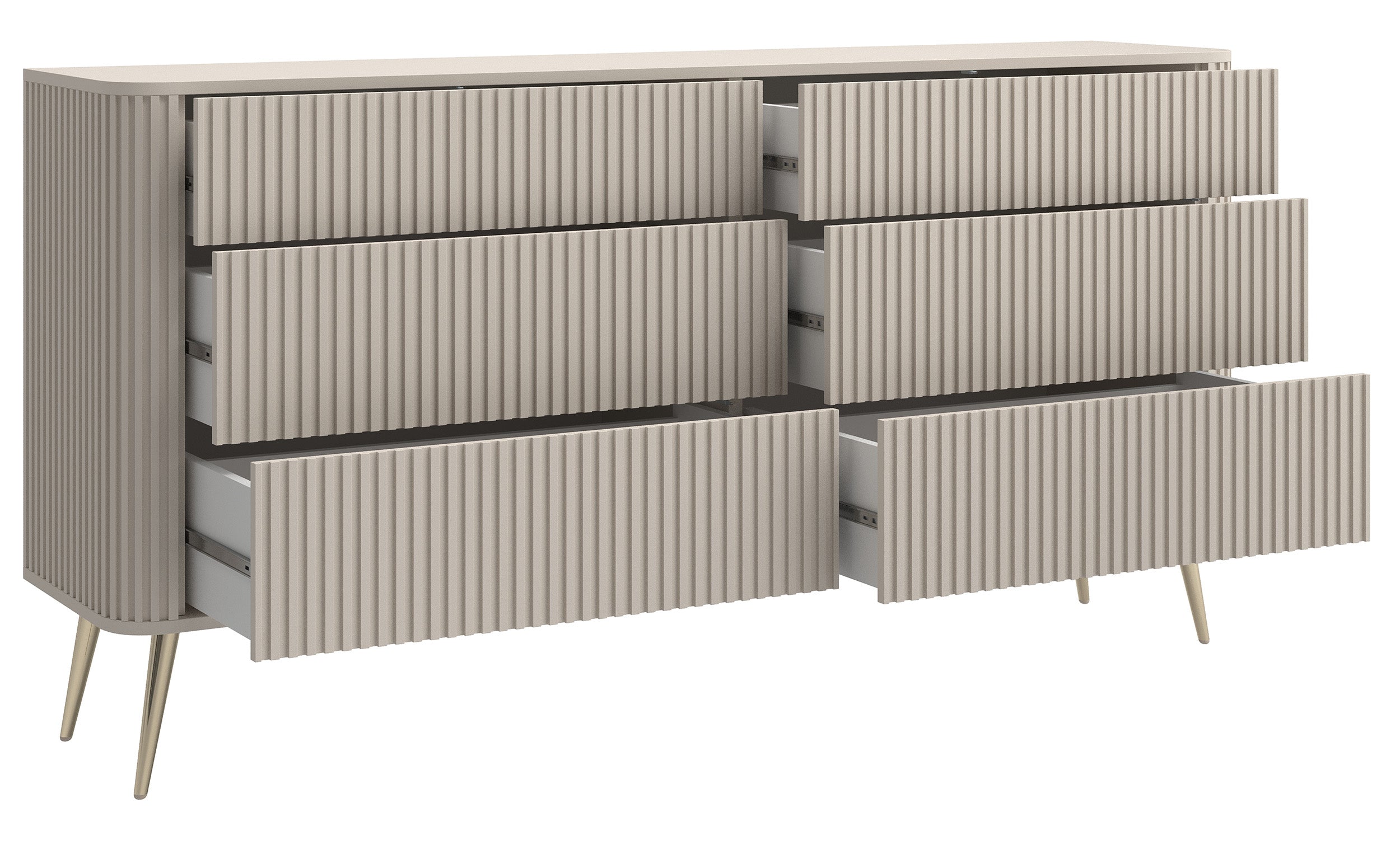 selsey-ovarlo-kommode-168-cm-sandbeige-6-schubladen-goldene-beine-gefr-st image 6