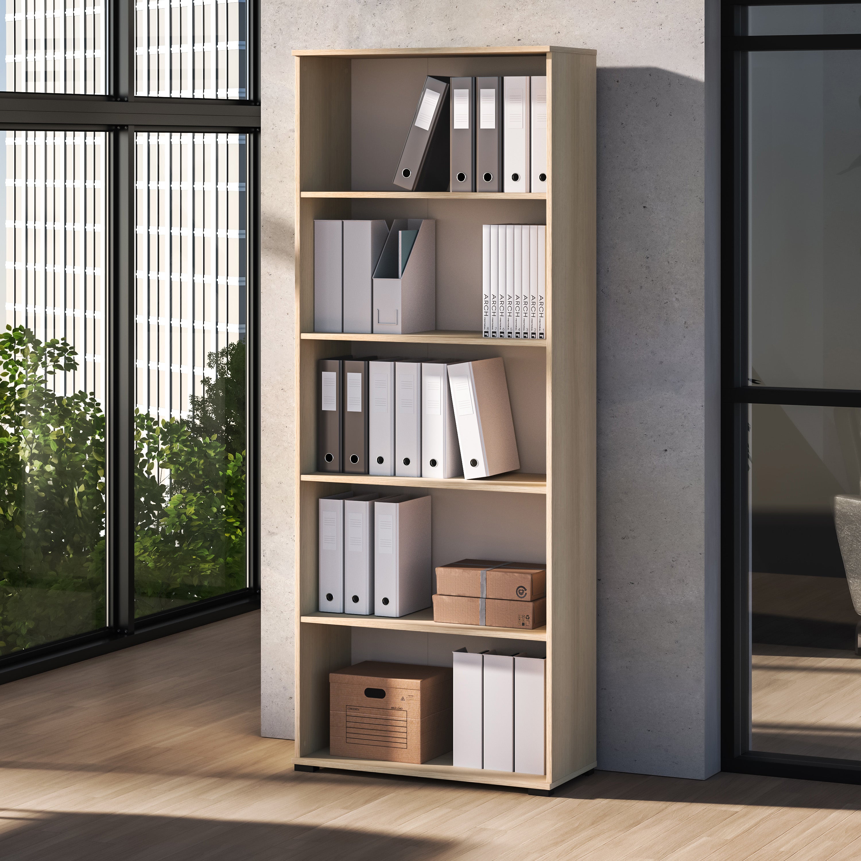 selsey-odelis-offenes-regal-79-cm-lindberg-eiche image 2