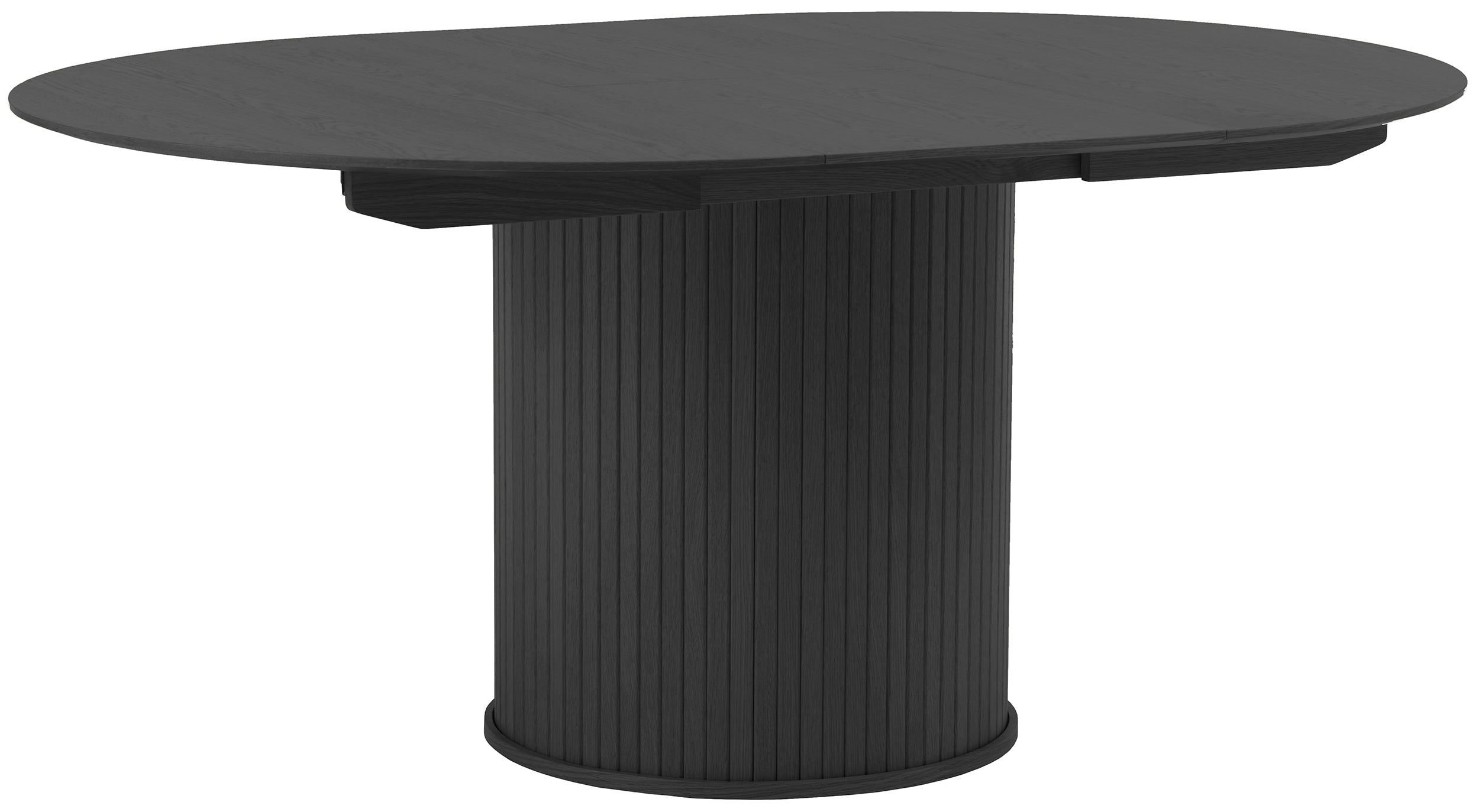 selsey-gativel-ausziehbarer-esstisch-120-167-cm-lamellen-eiche-schwarz image 4