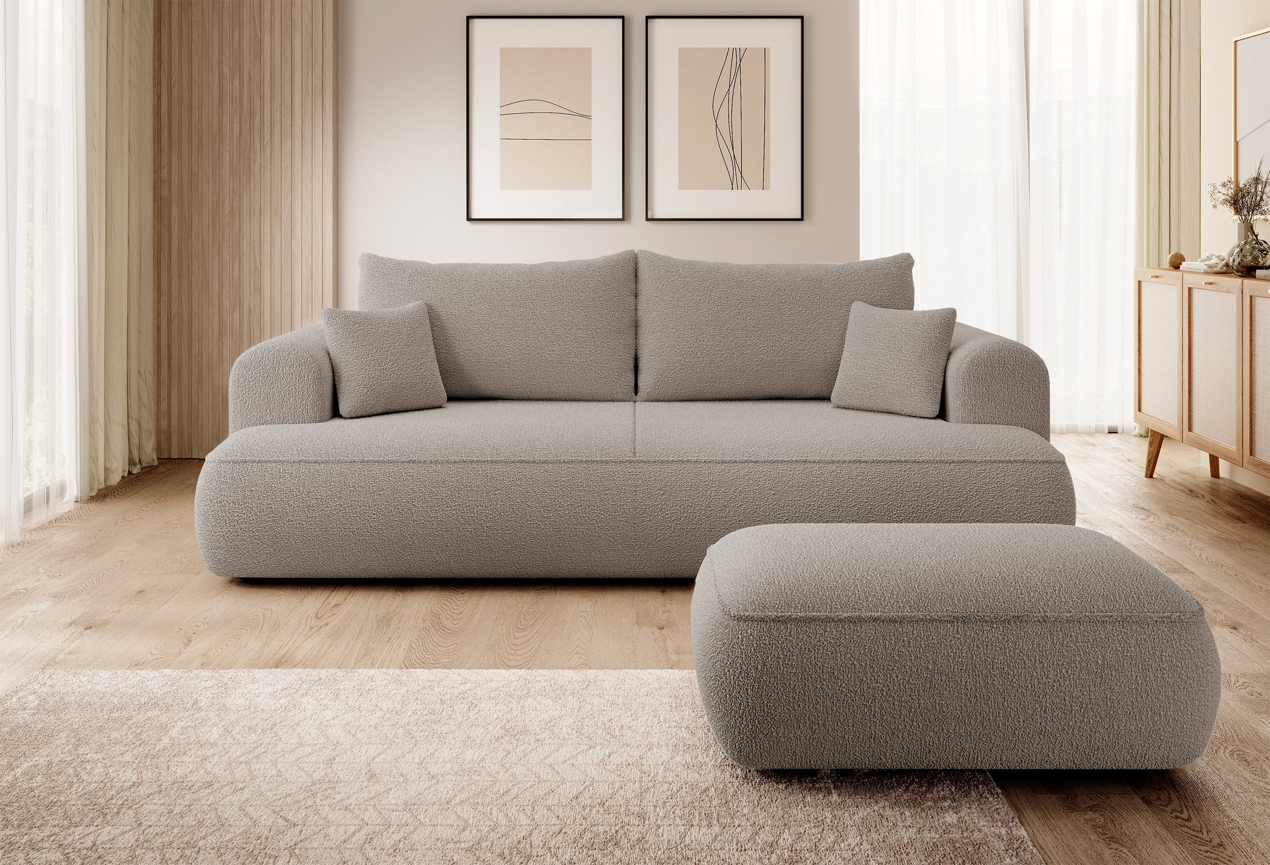 selsey-ovo-boucl-hocker-dunkelbeige image 2