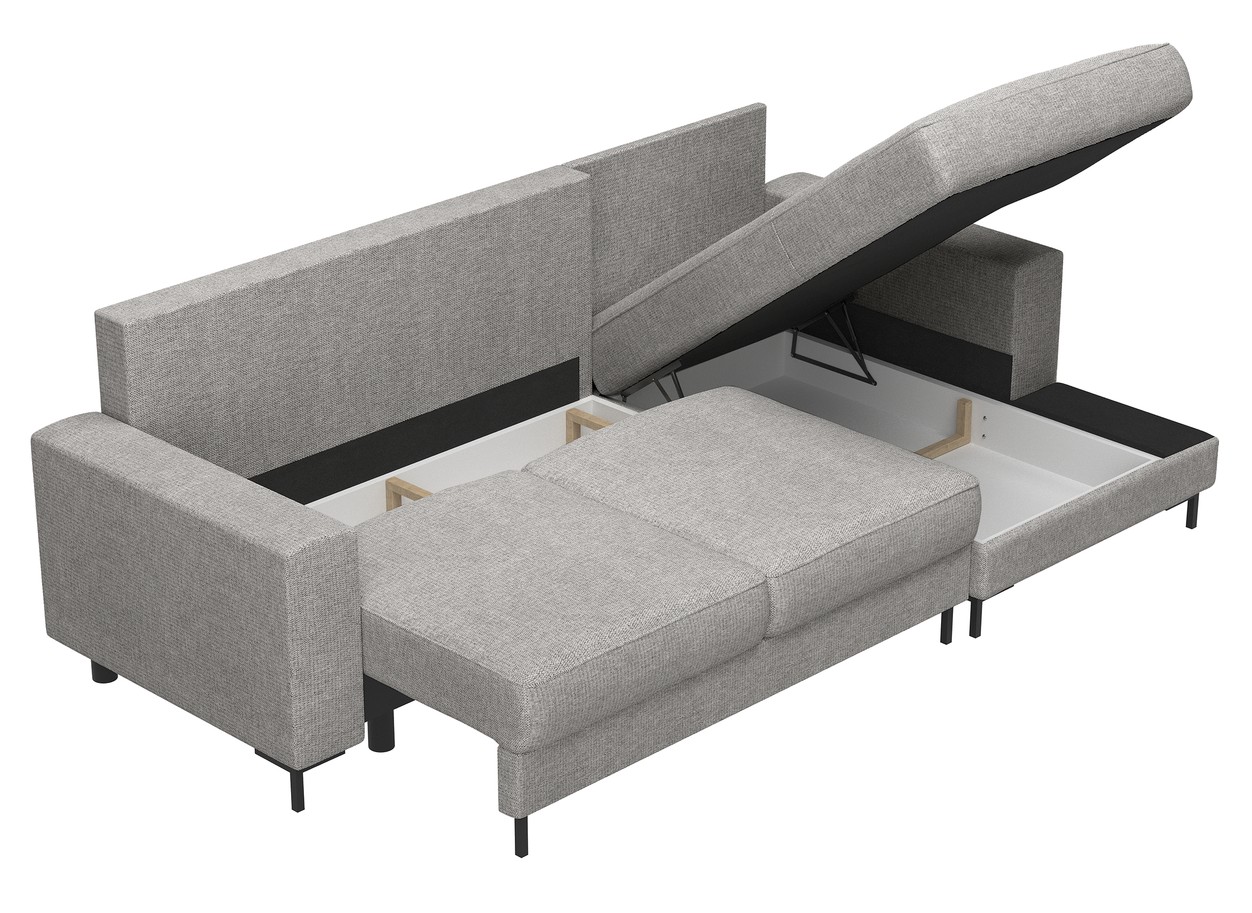 selsey-mokpeo-ecksofa-mit-schlaffunktion-rechts-chenille-grau image 6
