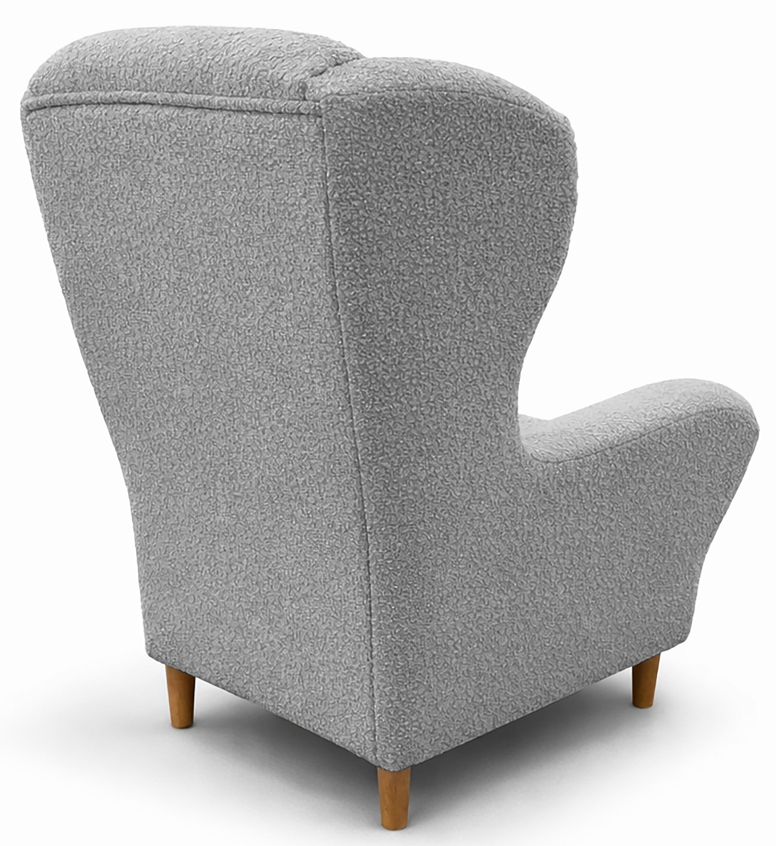 selsey-teddlo-ohrensessel-mit-hocker-hellgrau-chenille-buchenf-e image 6