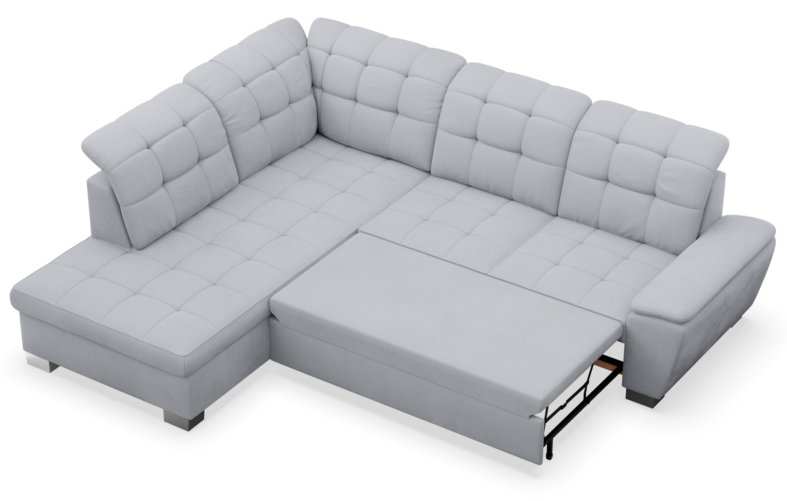 selsey-jamaal-ecksofa-mit-schlaffunktion-links-l-form-mit-stauraum-hellgrau-gefl image 5