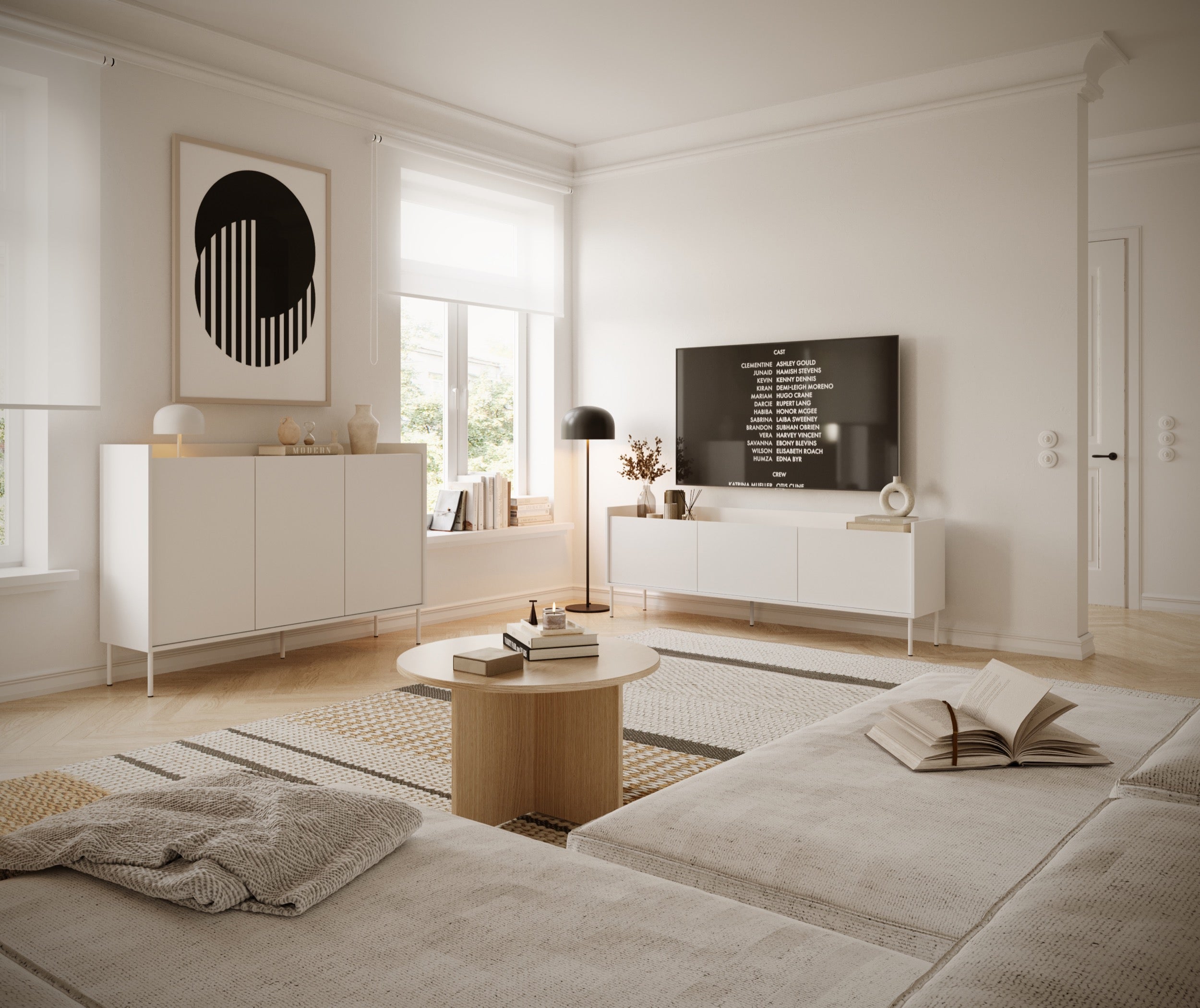 selsey-tovi-tv-schrank-dreit-rig-140-cm-wei-lindberg-eiche image 4