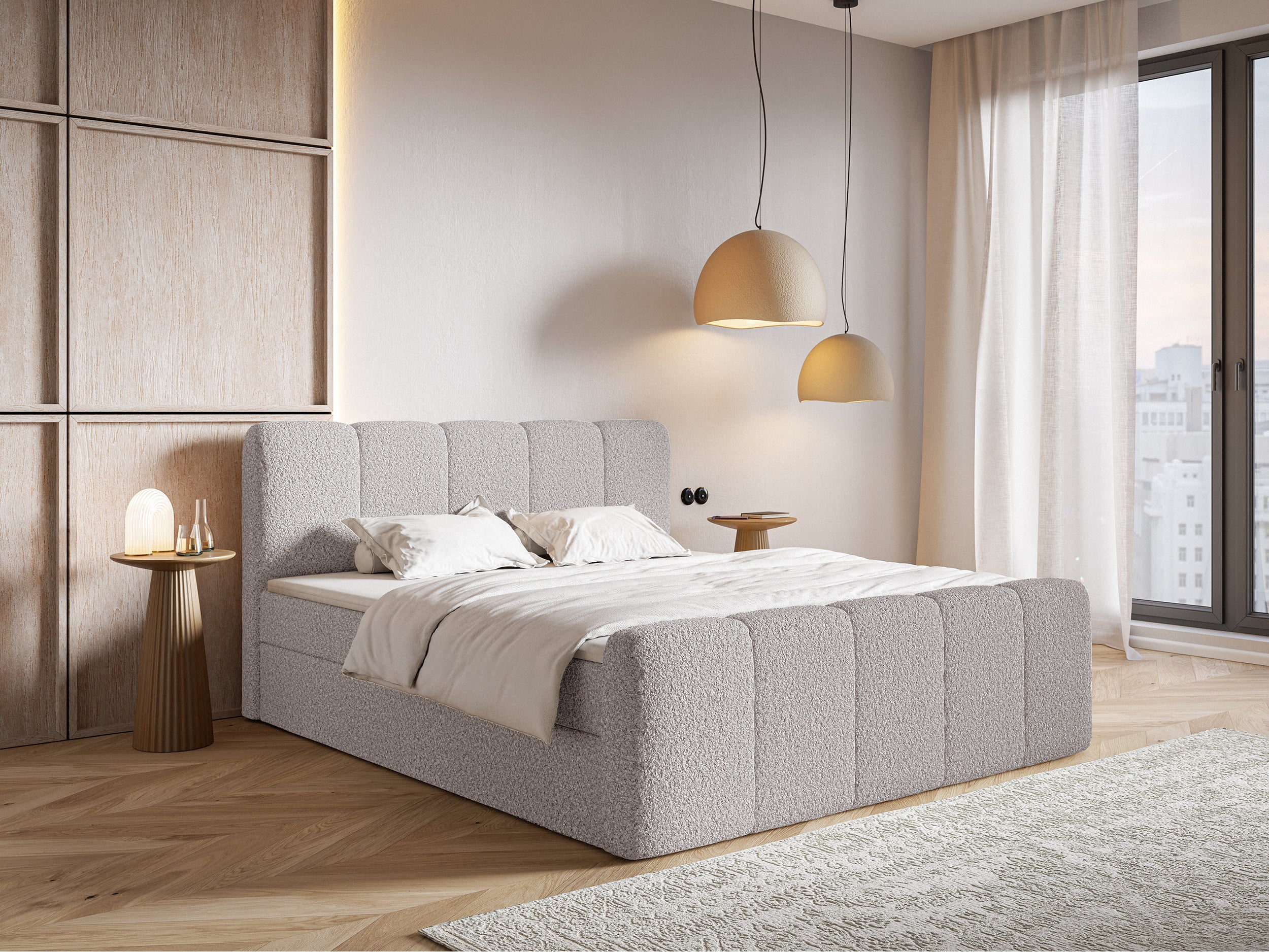 selsey-cloudy-ii-boxspringbett-160x200-cm-mit-stauraum-und-topper-grau-braunes-b image 2