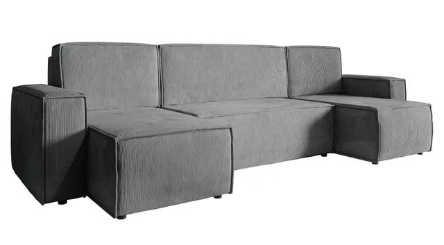 selsey-copertino-ecksofa-u-f-rmig-mit-schlaffunktion-und-stauraum-aschgrau-cord image 1