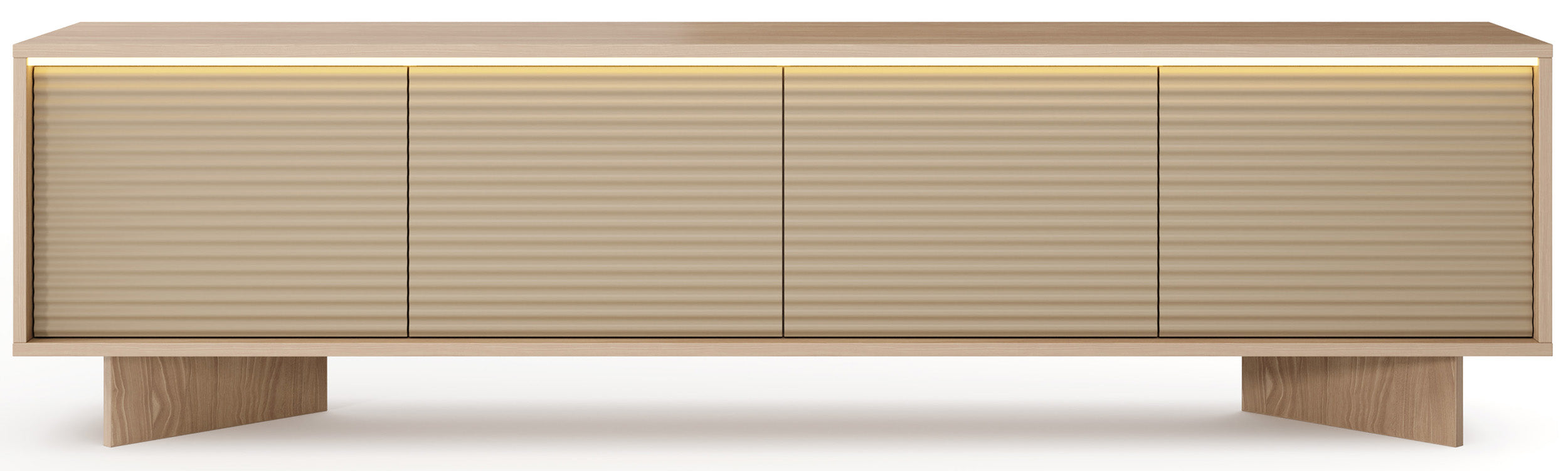 selsey-semi-tv-schrank-204-cm-4-t-rig-mit-led-bolivar-natur-cappuccino image 5