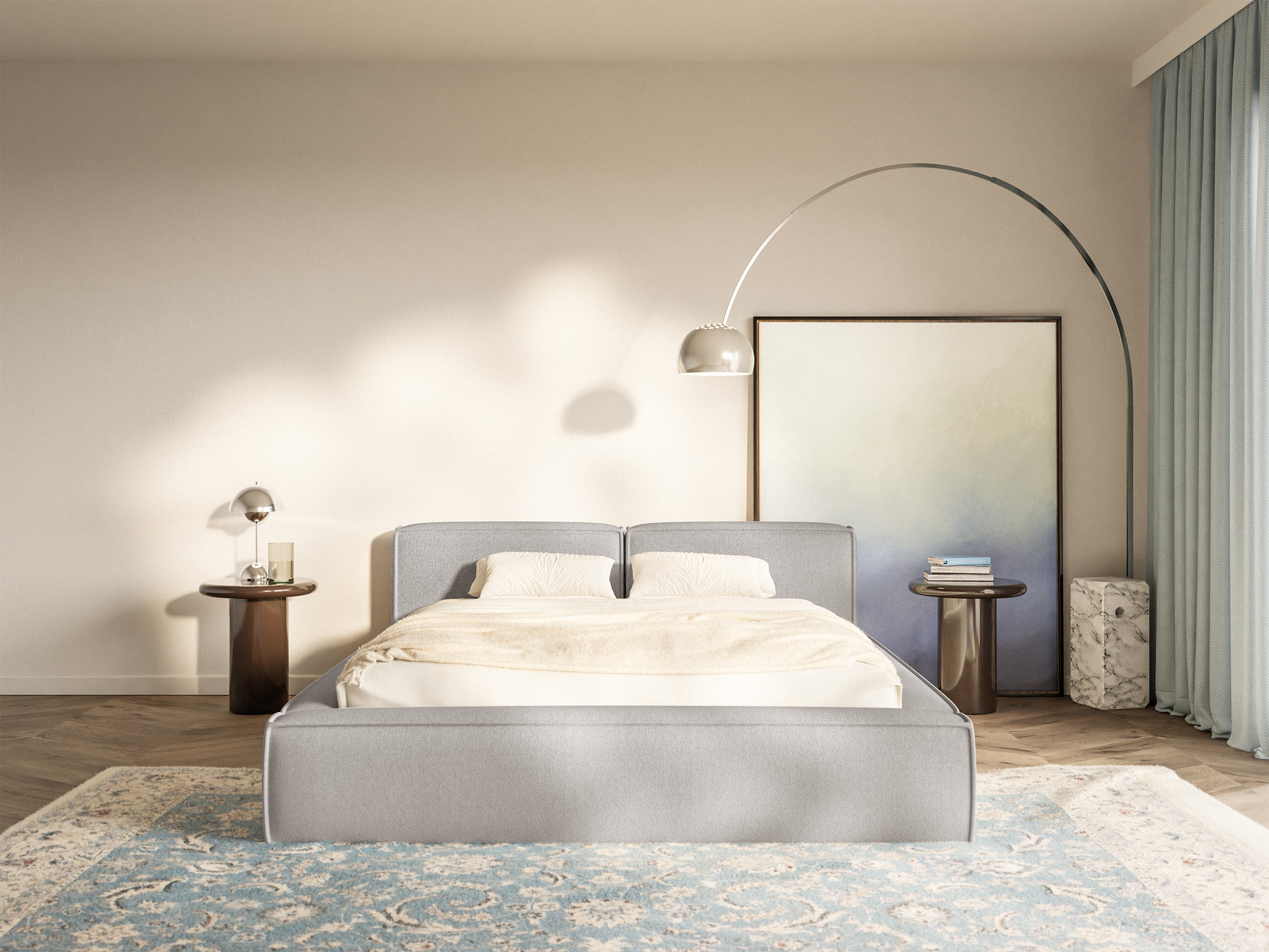 selsey-tilves-slim-low-polsterbett-140x200-mit-stauraum-hellgrauer-chenille-meta image 3