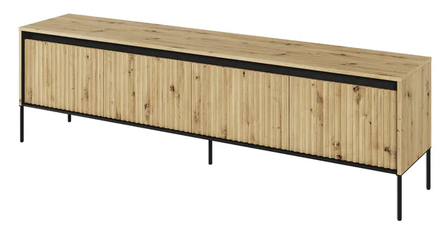 selsey-trend-tv-schrank-193-cm-mit-led-artisan-eiche image 1