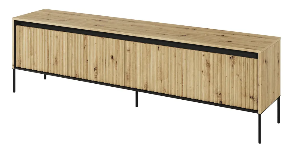 selsey-trend-tv-schrank-193-cm-mit-led-artisan-eiche image 1