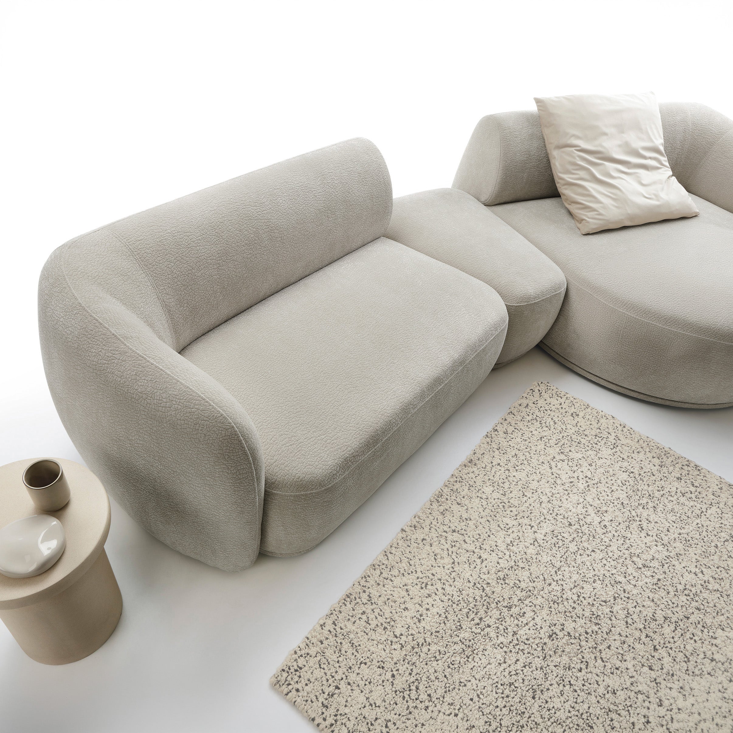 selsey-bommo-modulare-eckcouch-l-f-rmig-rechts-mit-hocker-grau-beige-chenille image 2