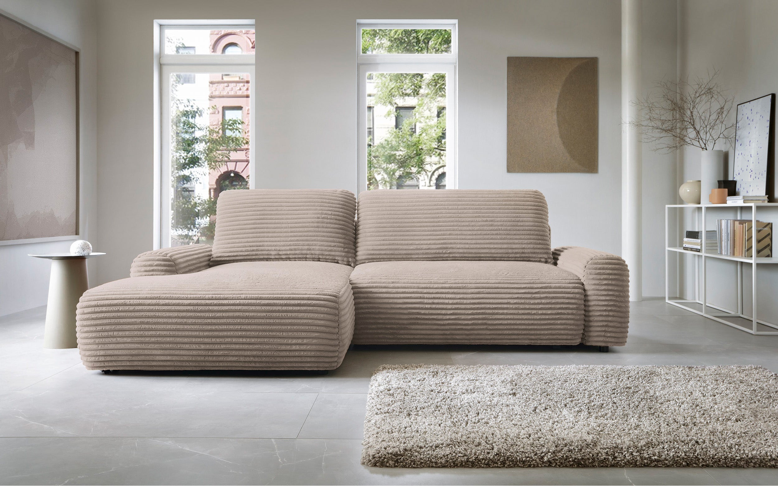 selsey-alferia-ecksofa-links-l-form-mit-schlaffunktion-und-stauraum-beige-cord image 3