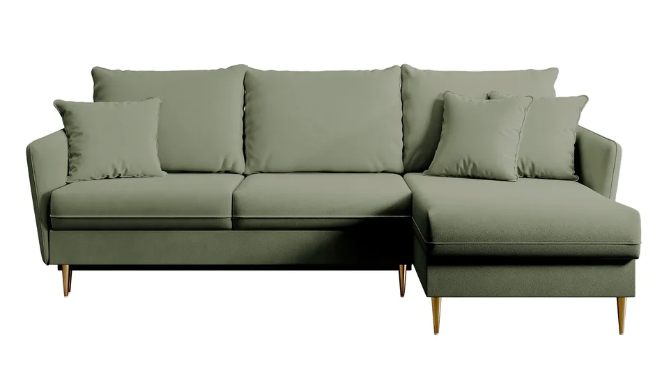 selsey-volio-ecksofa-mit-schlaffunktion-salbeigr-ner-samt-universell-goldene-bei image 1