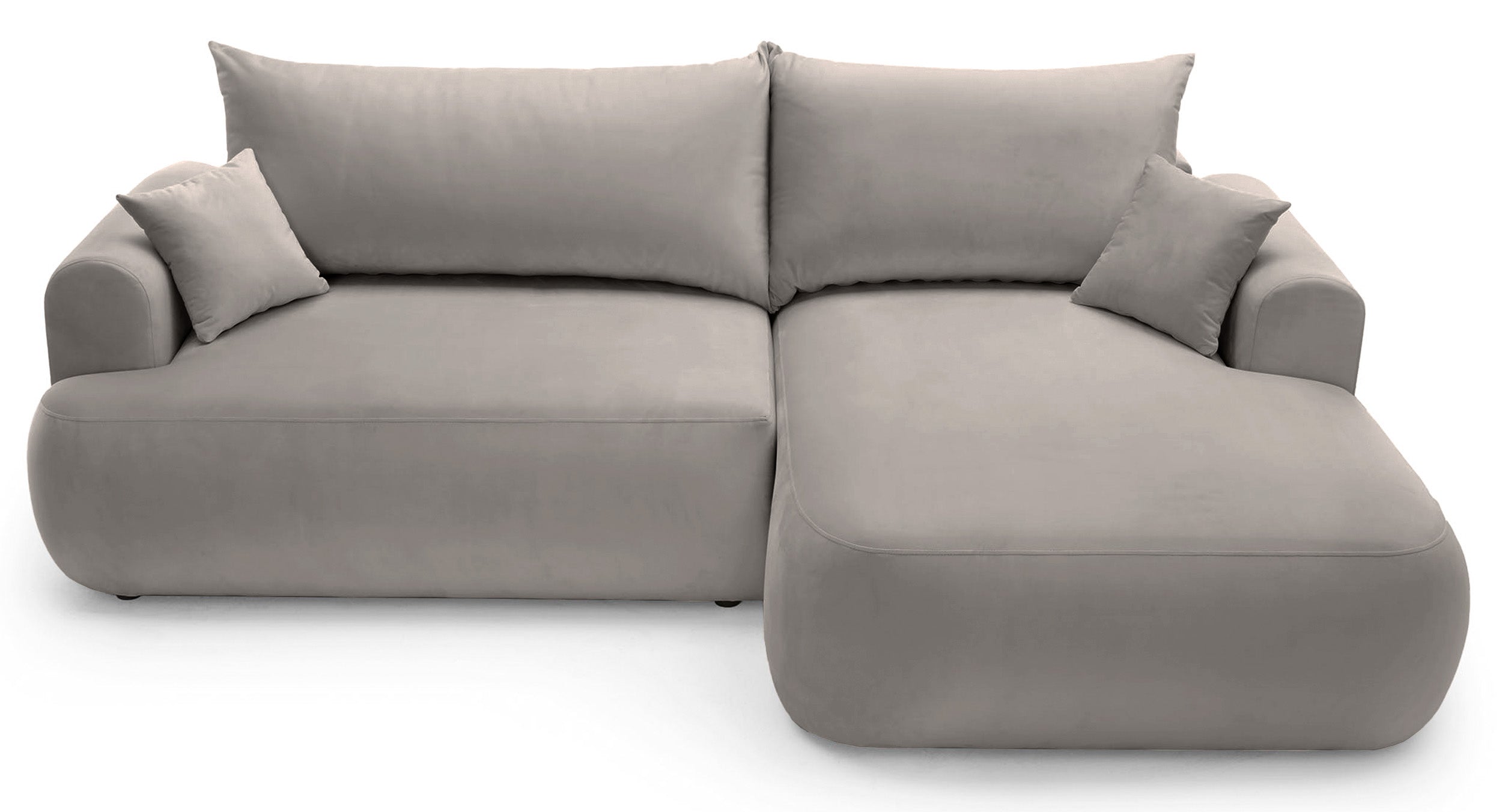 selsey-ovo-ecksofa-l-form-rechts-mit-schlaffunktion-und-stauraum-hellgrau-samt-p image 5