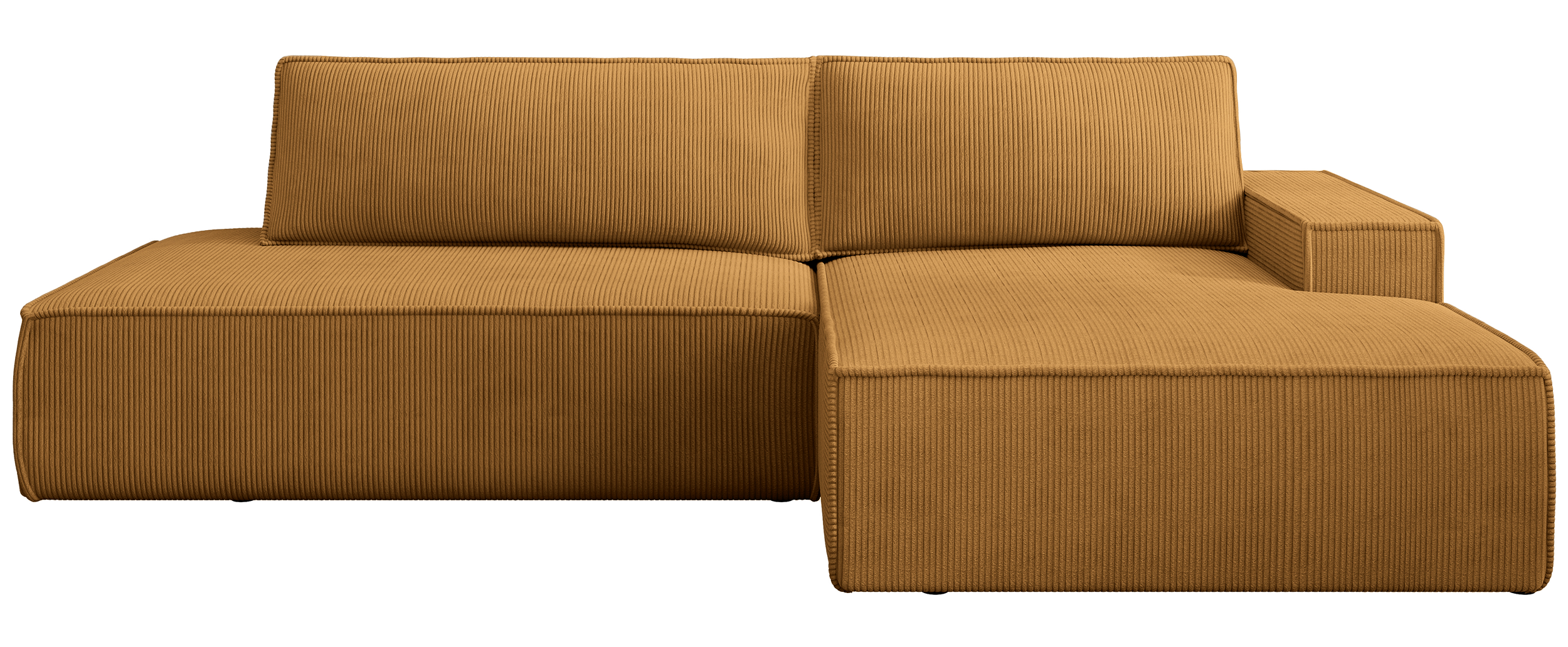 selsey-felicjo-ecksofa-l-form-rechts-mit-schlaffunktion-und-stauraum-senfgelber- image 1