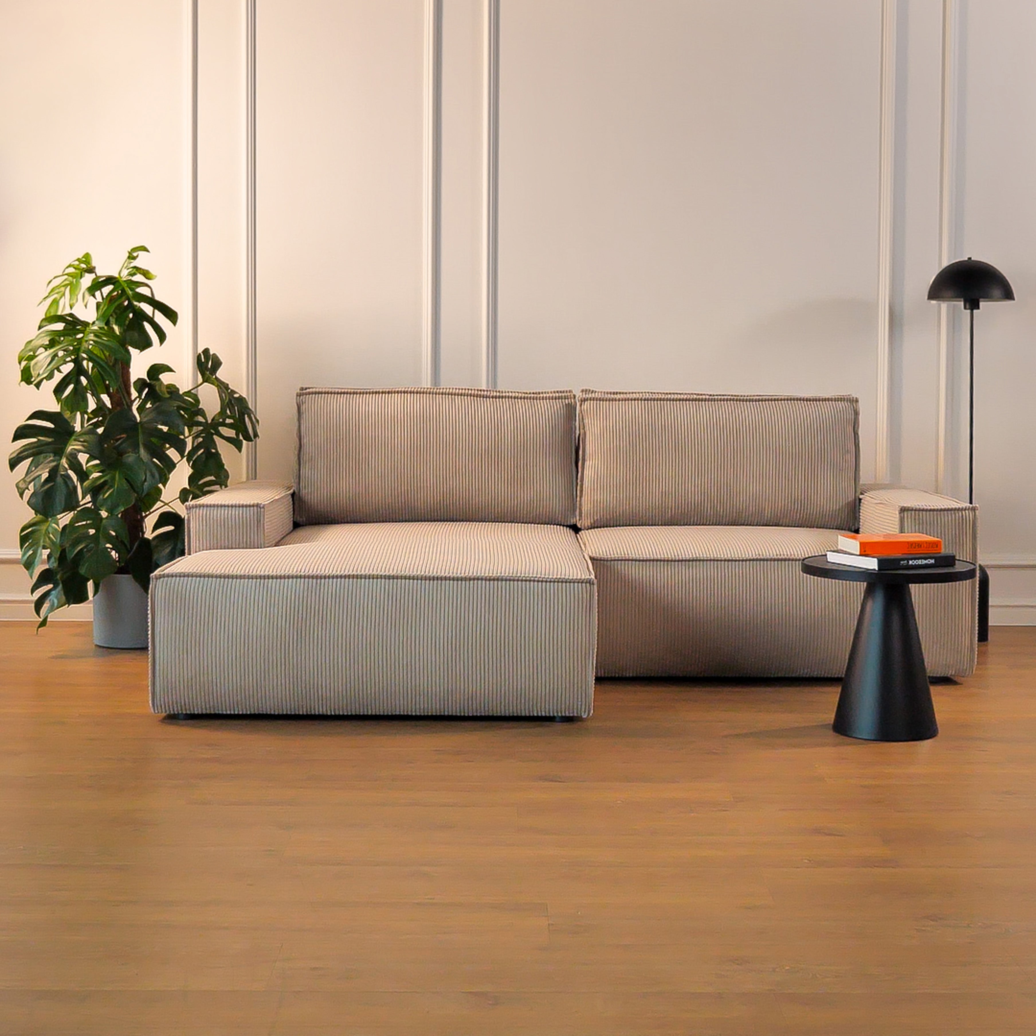 selsey-farese-mini-ecksofa-mit-schlaffunktion-l-links-mit-stauraum-beiger-cord image 4