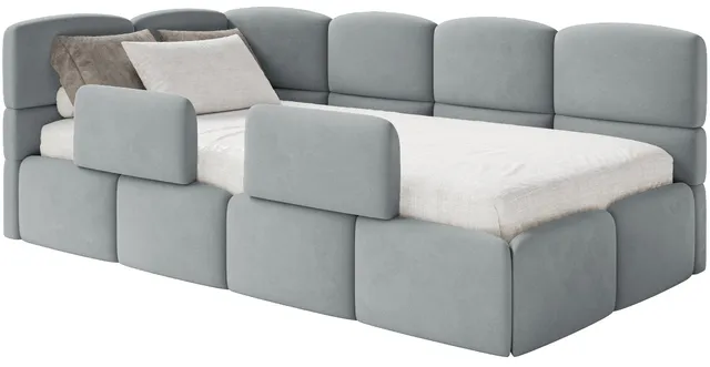 selsey-cloudy-jugendbett-90x200-cm-links-mit-matratze-stauraum-und-schutzgittern image 1