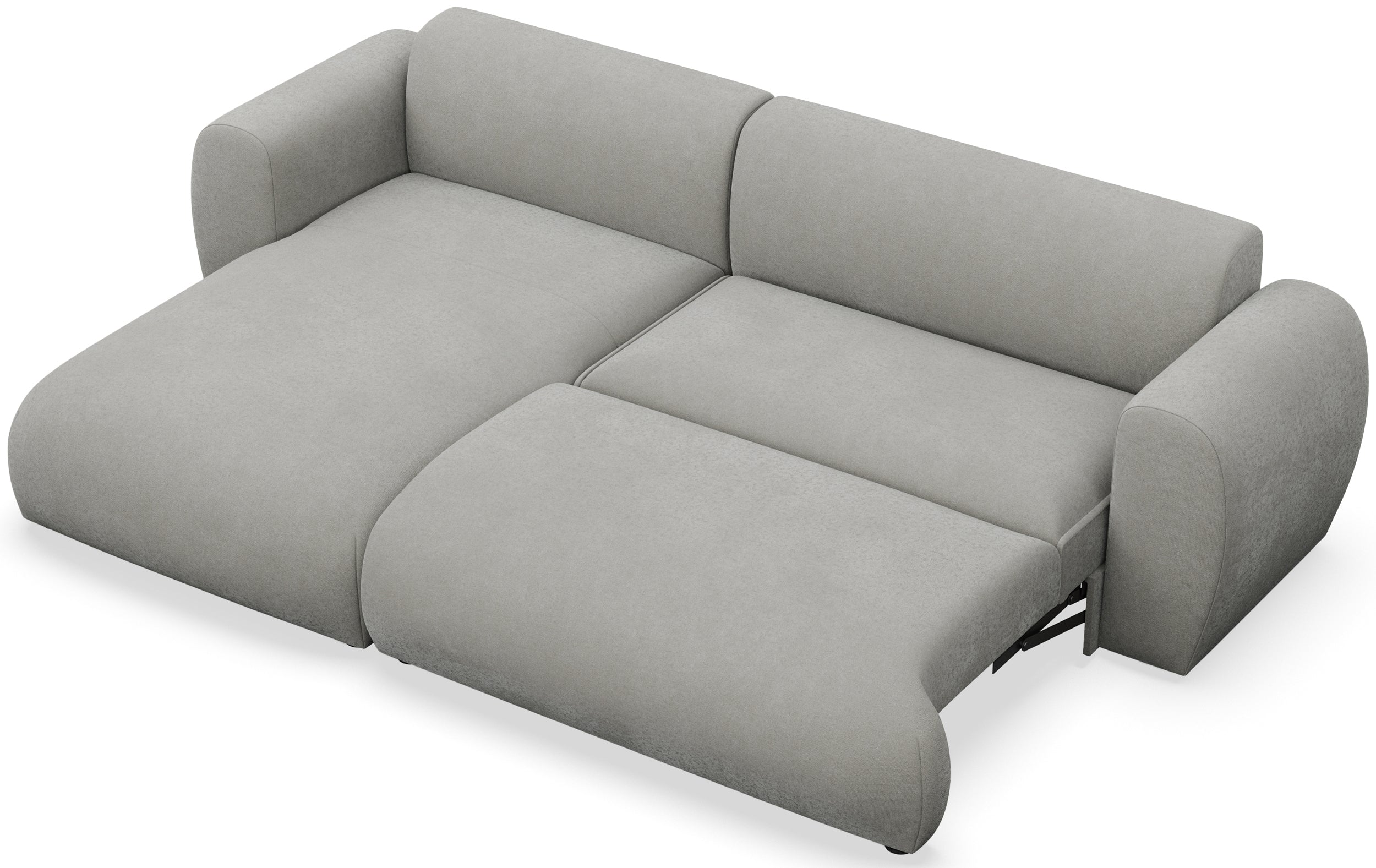 selsey-emia-ecksofa-l-links-mit-schlaffunktion-hellgrauer-chenille-leicht-zu-rei image 3