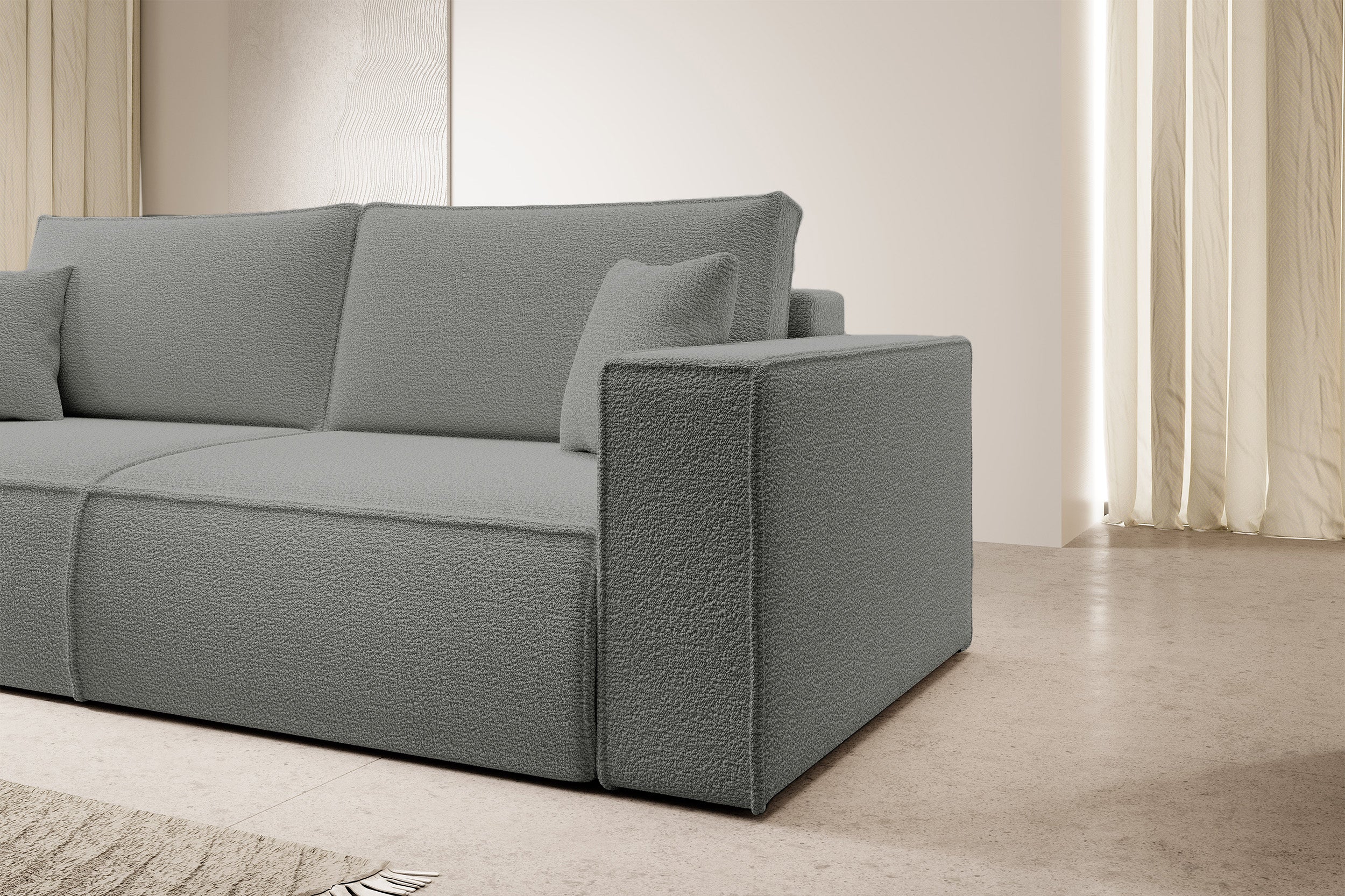 selsey-farese-dreisitziges-schlafsofa-ausklappbar-mit-stauraum-boucl-grau image 4