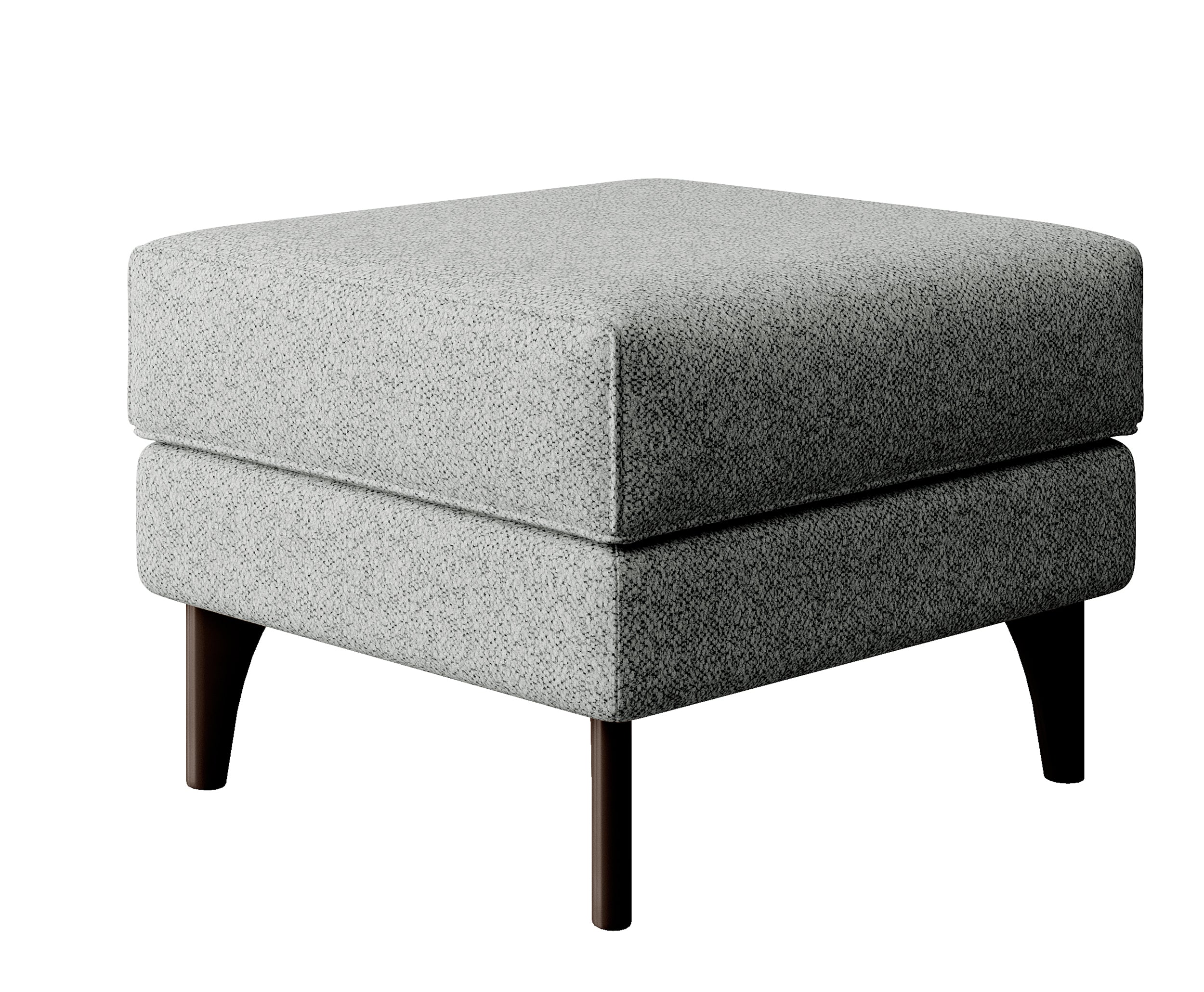 selsey-calmino-fu-st-tze-fu-hocker-hellgrau-boucl-wenge-beine image 1