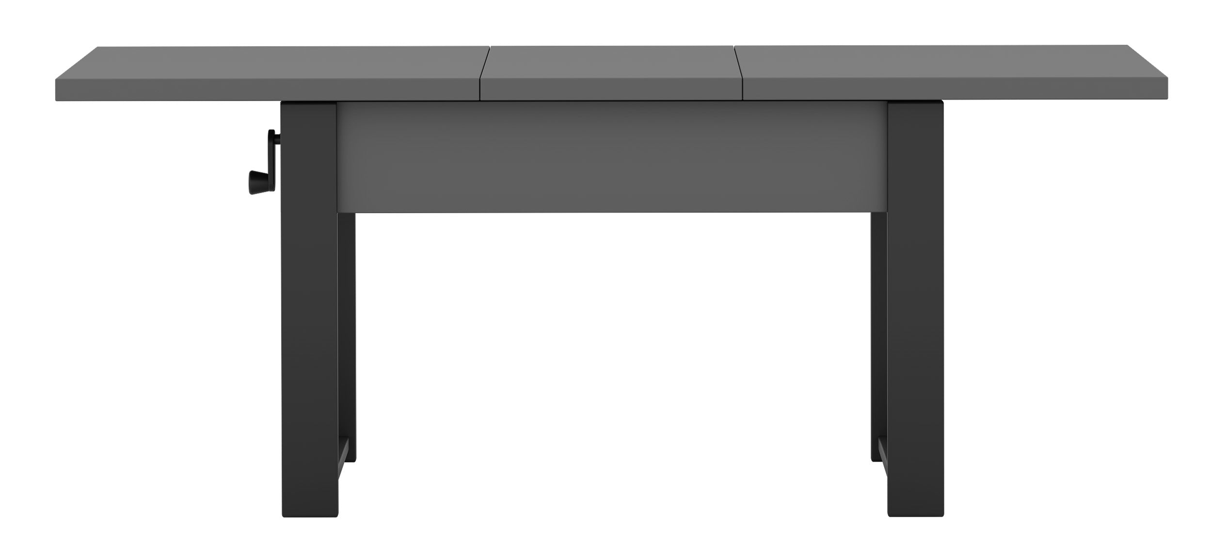 selsey-couchtisch-hugo-ausziehbar-120-157-x67-cm-grau-diamantmuster-schwarze-bei image 8