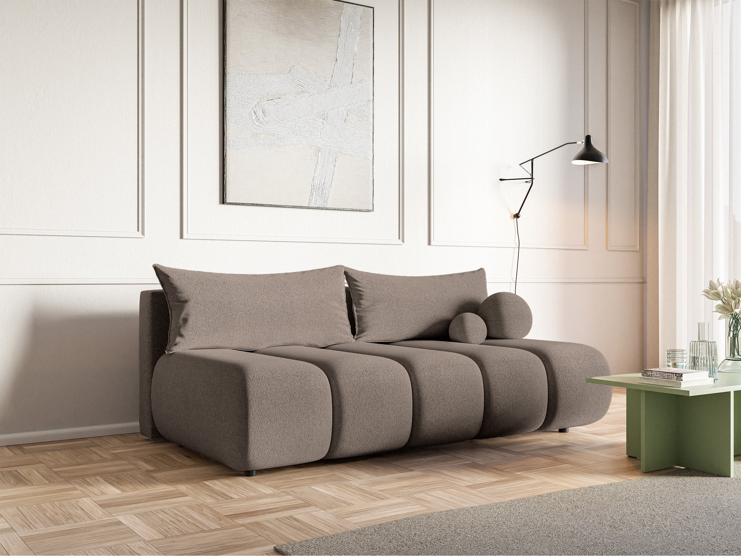 selsey-dandelino-mini-dreisitziges-sofa-mit-schlafunktion-beige-chenille image 3