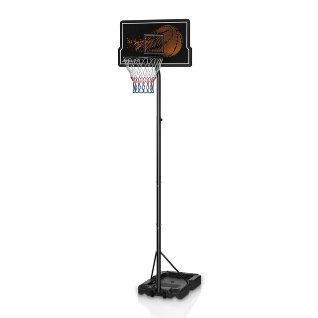 juskys-basketballkorb-outdoor-mit-st-nder-h-henverstellbar image 1