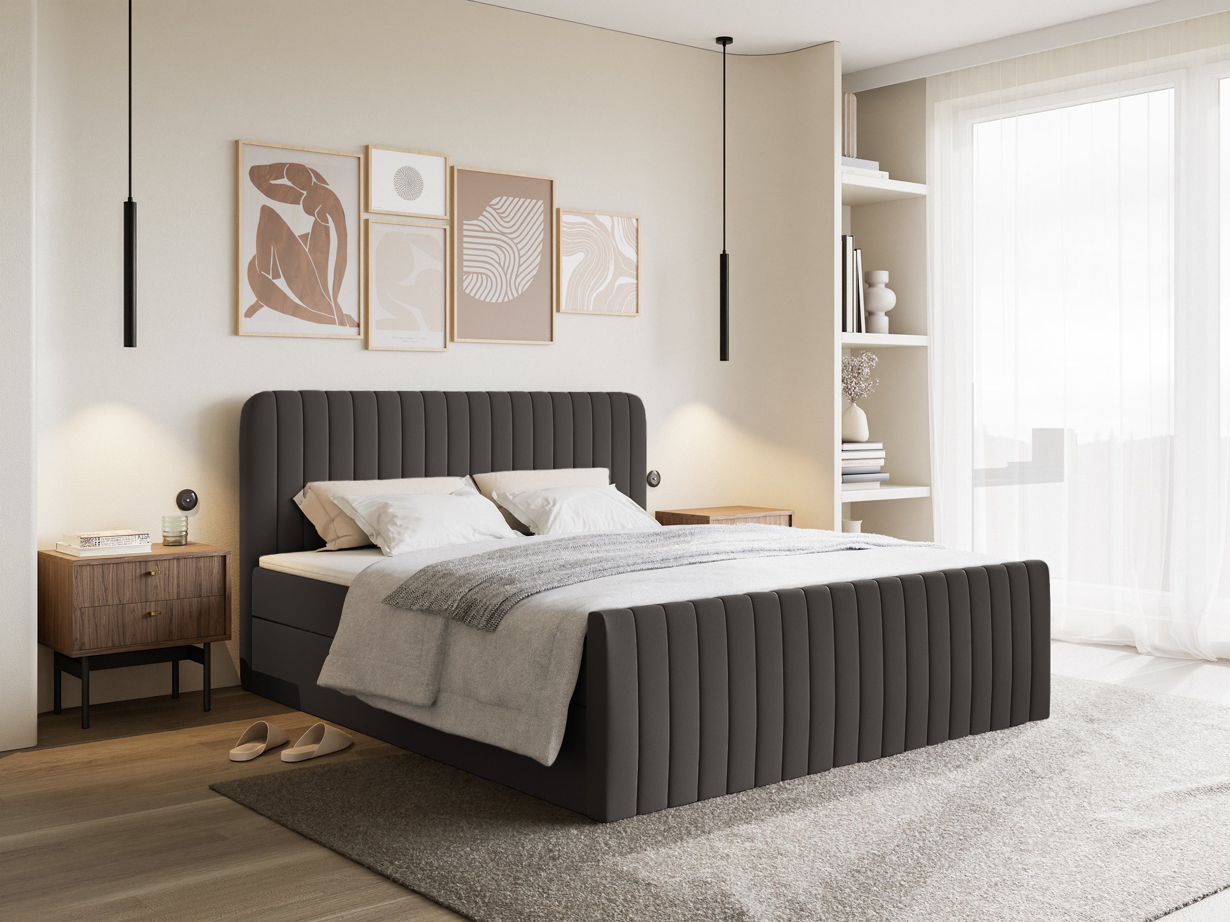 selsey-saliano-kontinentalbett-140x200-cm-mit-stauraum-und-topper-grafit-hydroph image 2