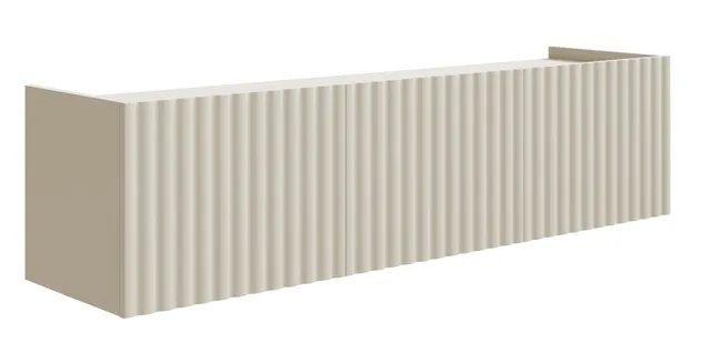 selsey-fiorra-h-ngender-tv-schrank-144-cm-3-t-rig-kaschmir-mit-rillenfront image 1