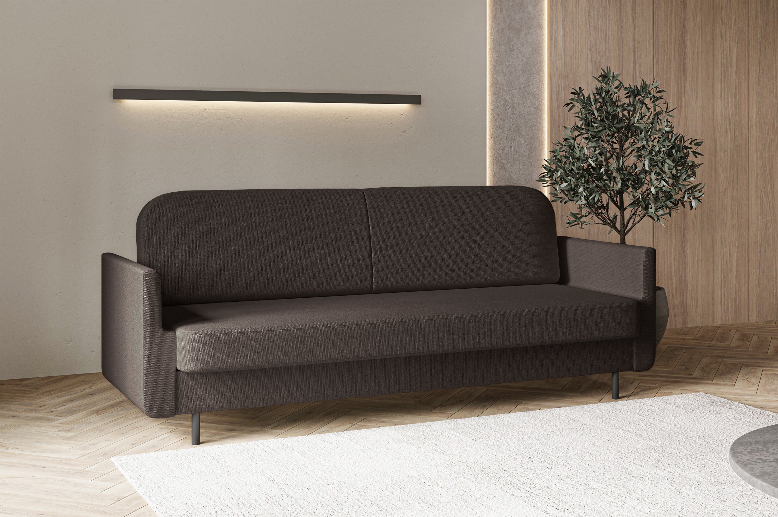 selsey-ovelio-3-sitzer-sofa-ausklappbar-mit-stauraum-brauner-hydrophober-chenill image 6