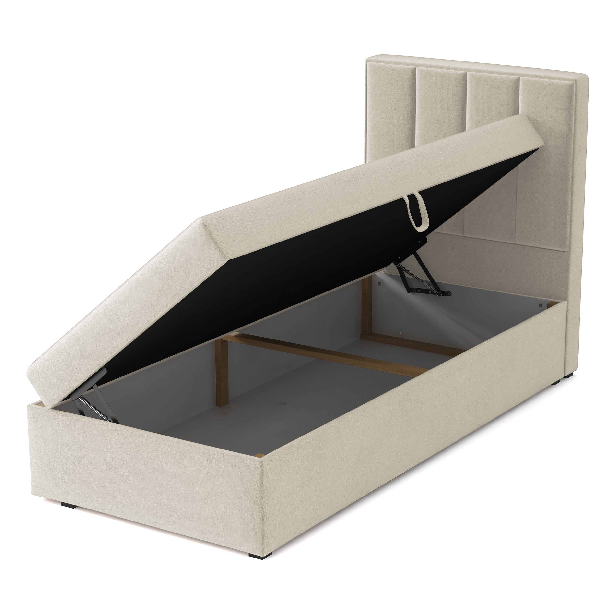 selsey-rinus-kontinentales-bett-90x200-cm-links-mit-stauraum-grau-beiger-velours image 3