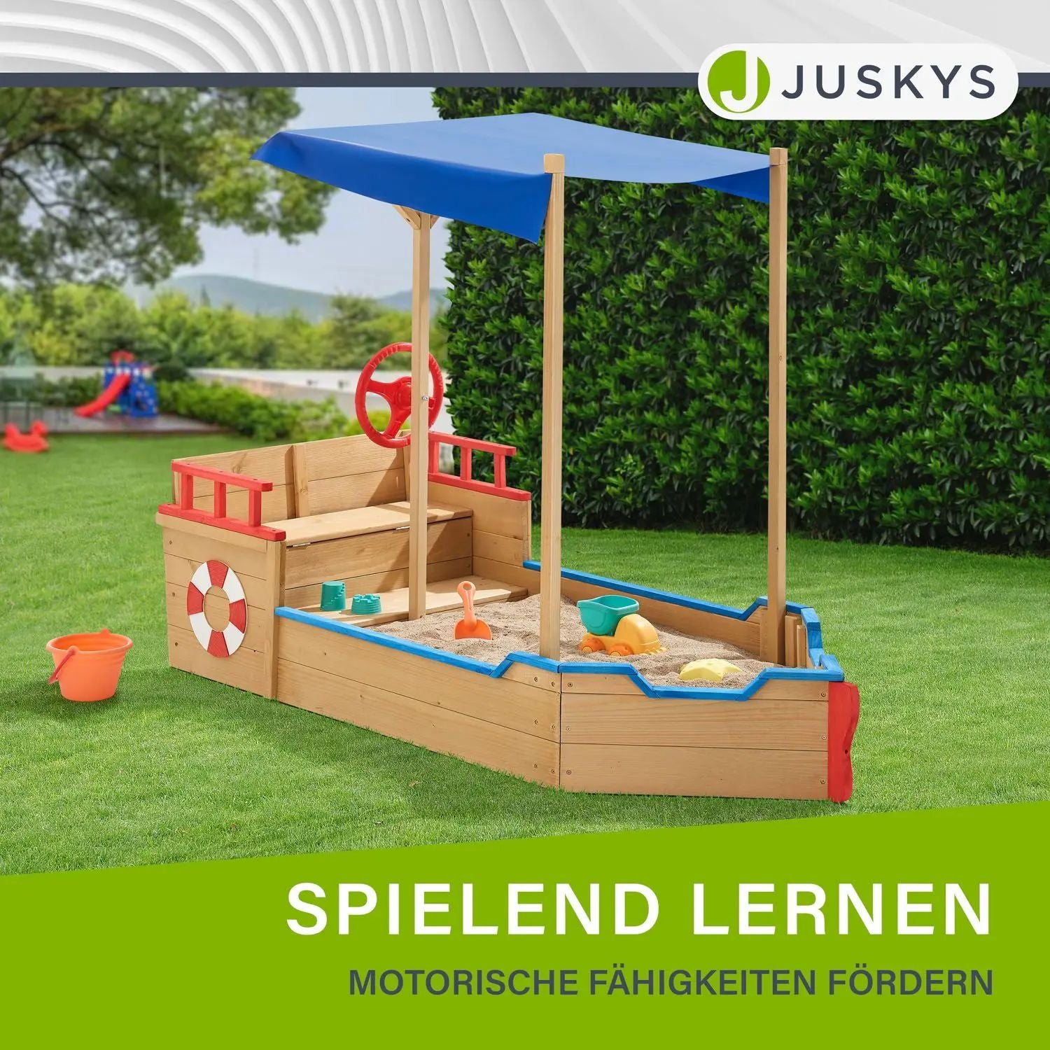 juskys-sandkasten-k-pt-n-pit-piratenschiff-boot-aus-holz image 6