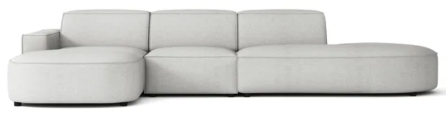 selsey-sallmo-modulares-ecksofa-l-form-links-hellgrau-hydrophober-chenille-stoff image 1