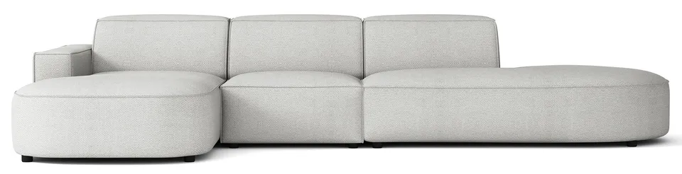 selsey-sallmo-modulares-ecksofa-l-form-links-hellgrau-hydrophober-chenille-stoff image 1