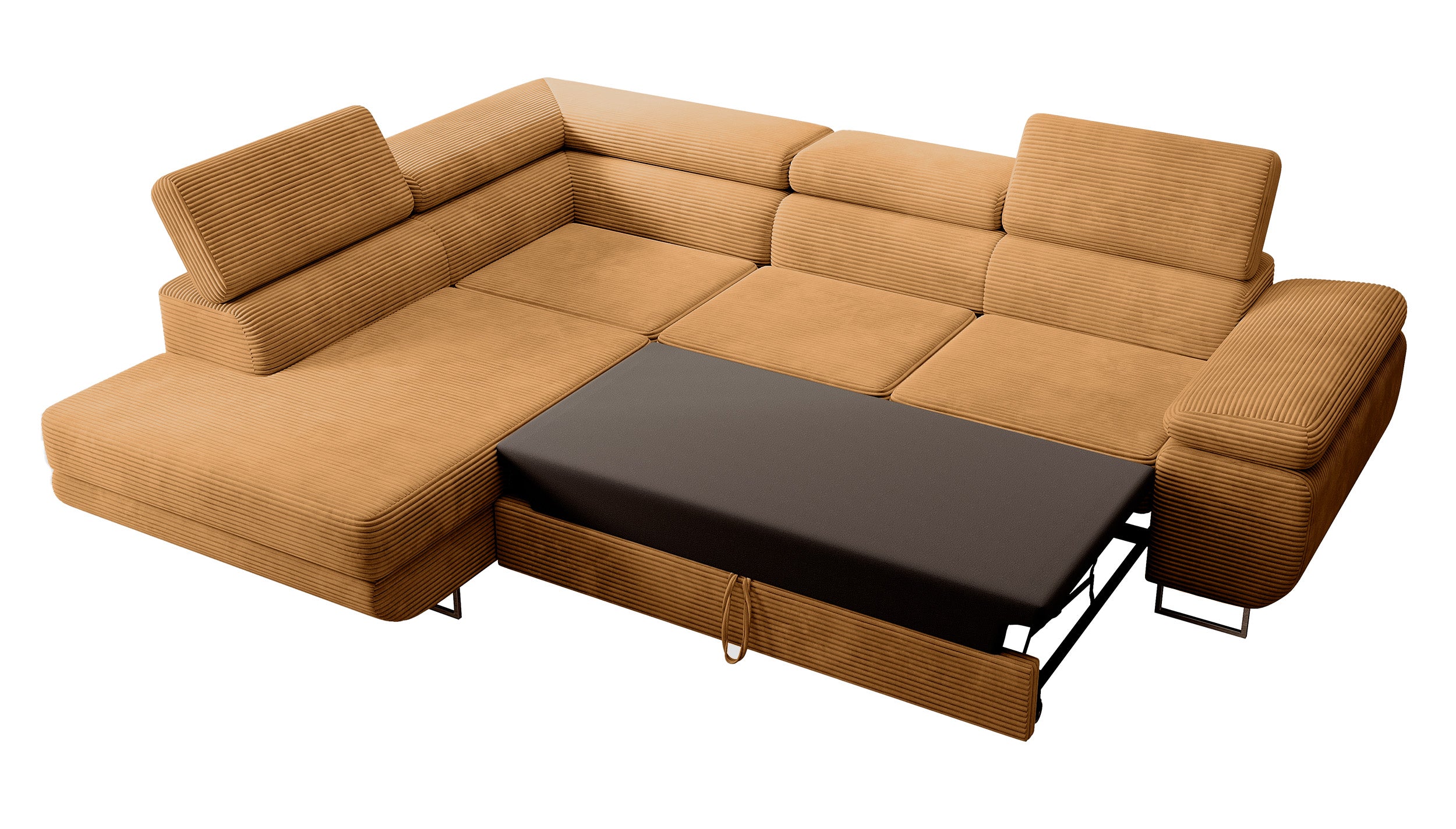 selsey-stevil-ecksofa-mit-schlaffunktion-links-l-form-mit-stauraum-senfgelb-cord image 6