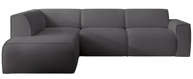 selsey-bouvi-ecksofa-l-f-rmig-links-dunkelgrauer-boucl-stoff image 1