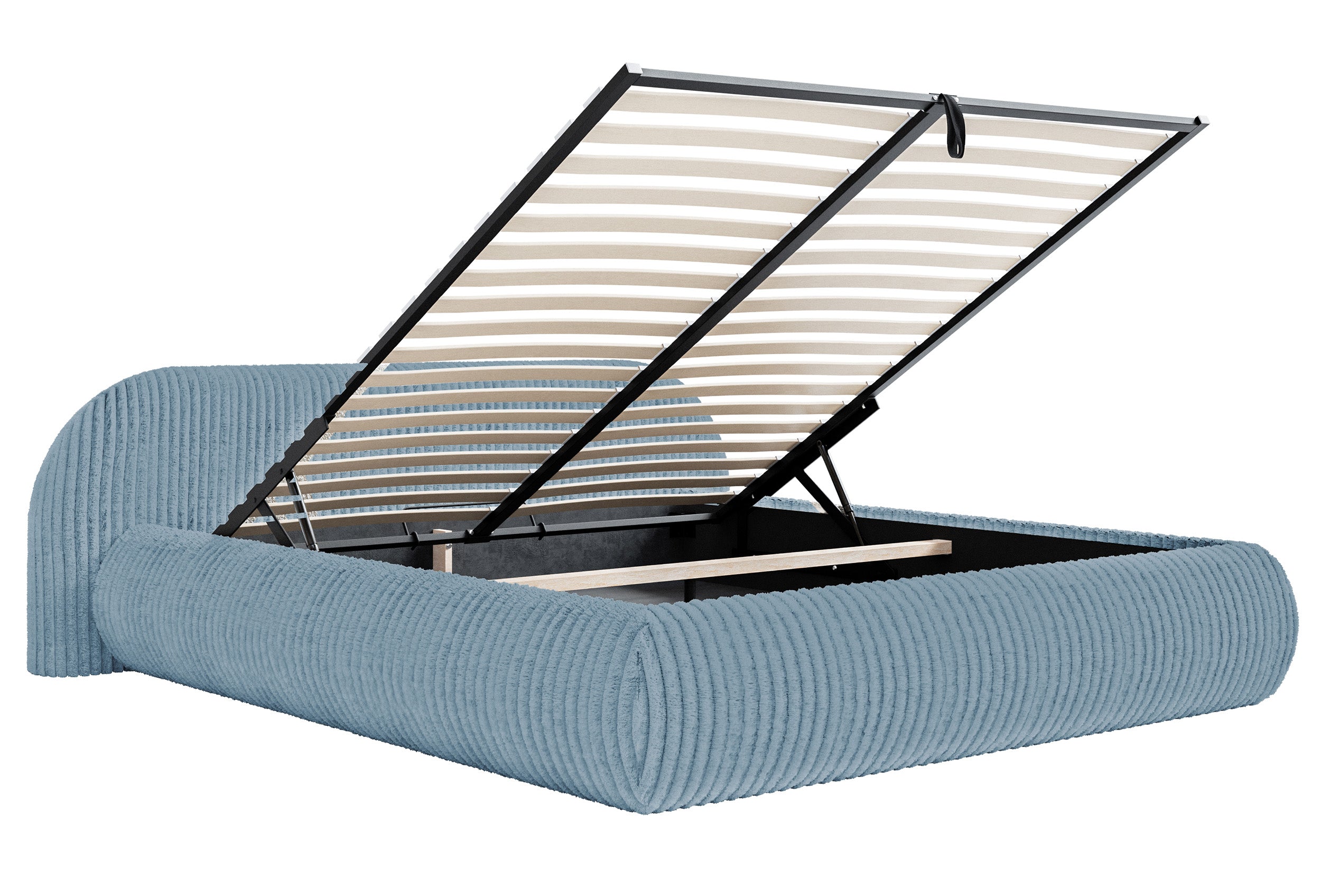 selsey-shels-low-gepolstertes-bett-180x200-cm-mit-stauraum-blau-metallrahmen-cor image 3