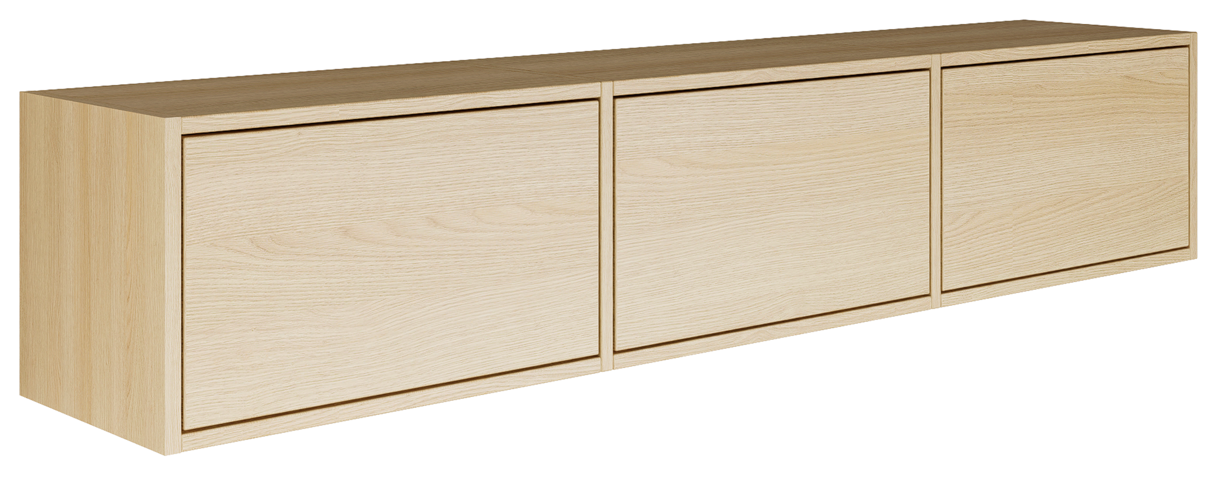 selsey-framme-h-ngender-tv-schrank-150-cm-lindberg-eiche-3-klappen image 1