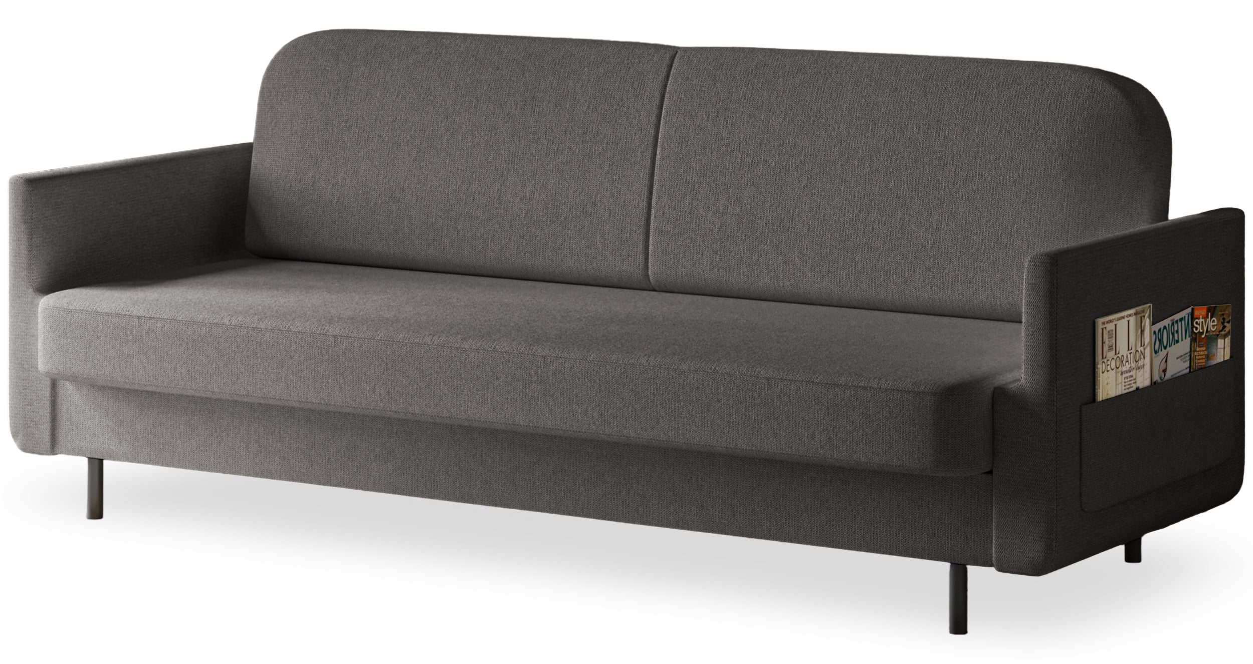 selsey-ovelio-dreisitzer-sofa-ausklappbar-grau-hydrophober-chenille-stoff image 7
